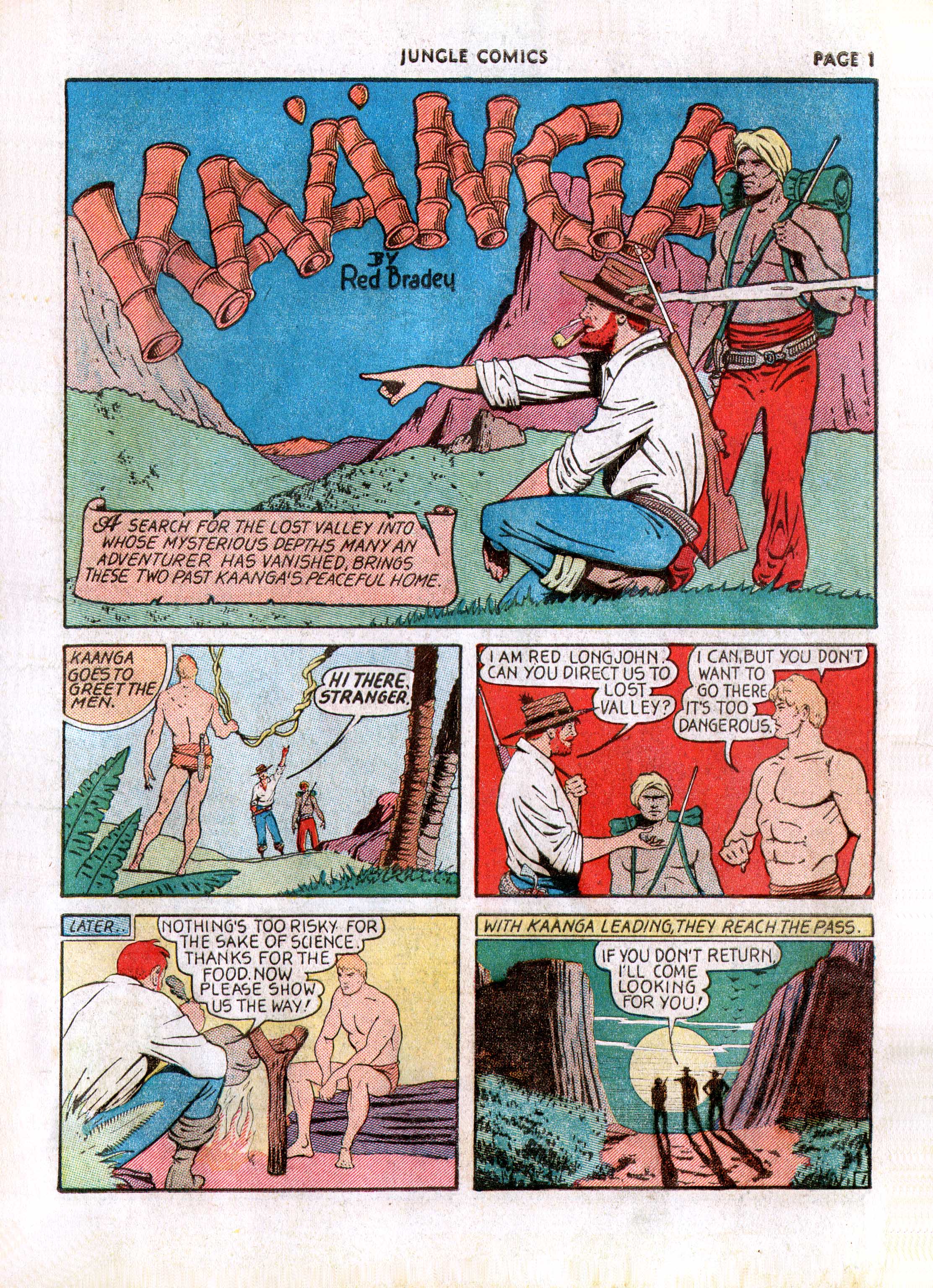 Read online Jungle Comics comic -  Issue #7 - 3