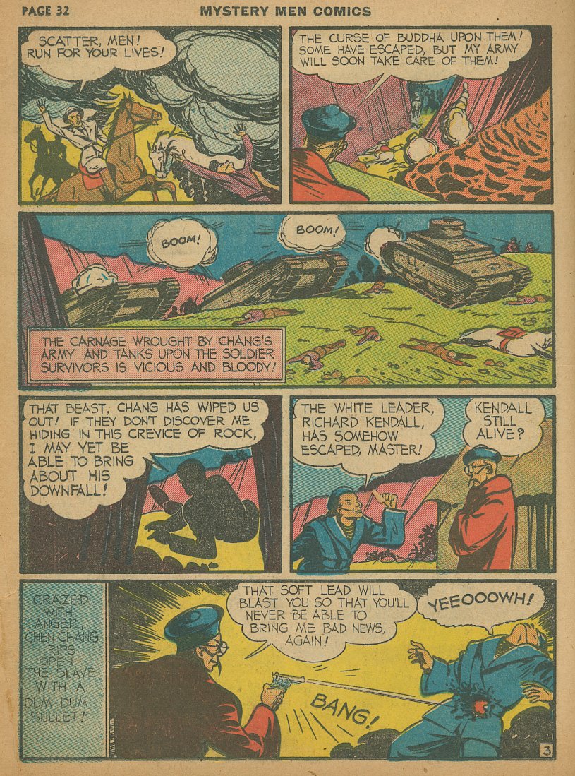 Read online Mystery Men Comics comic -  Issue #12 - 34