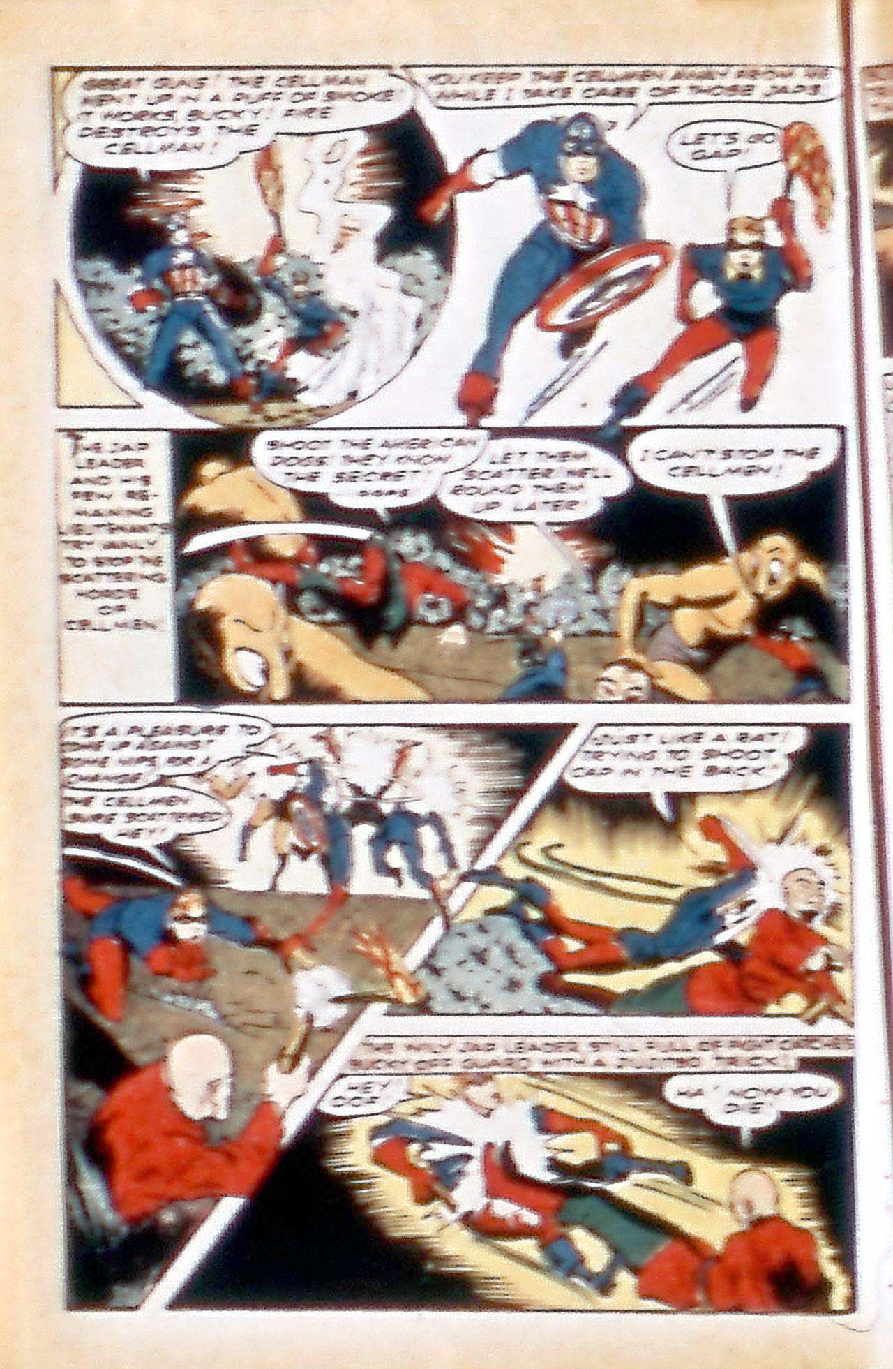 Read online Captain America Comics comic -  Issue #38 - 38