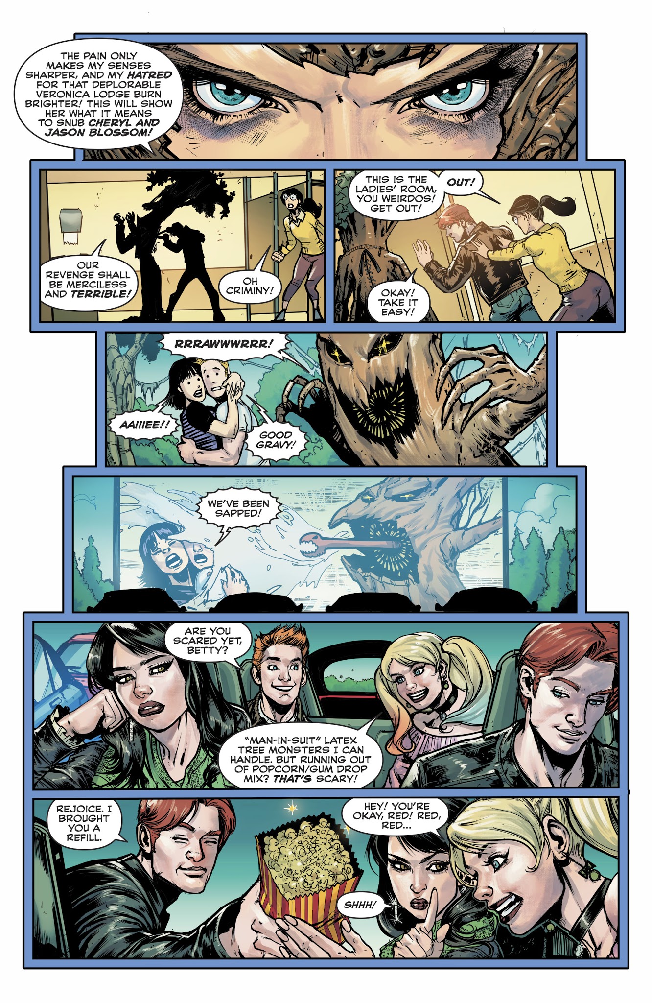 Read online Harley & Ivy Meet Betty & Veronica comic -  Issue #4 - 16