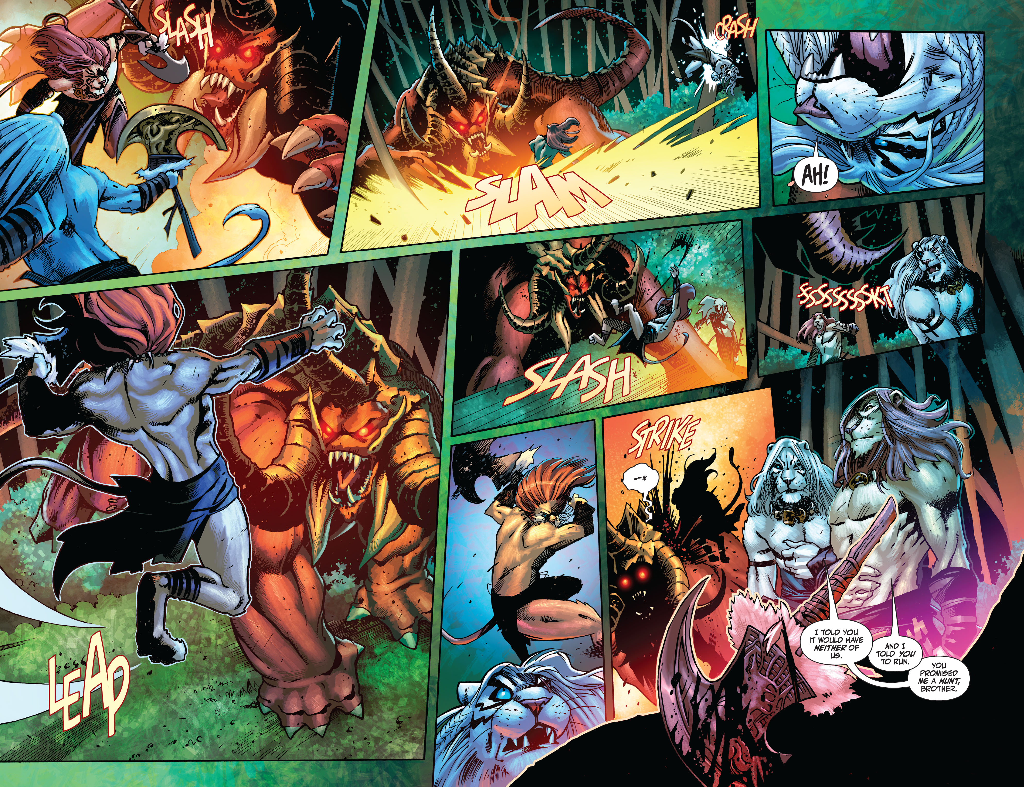 Read online Magic: Ajani Goldmane comic -  Issue #1 - 36