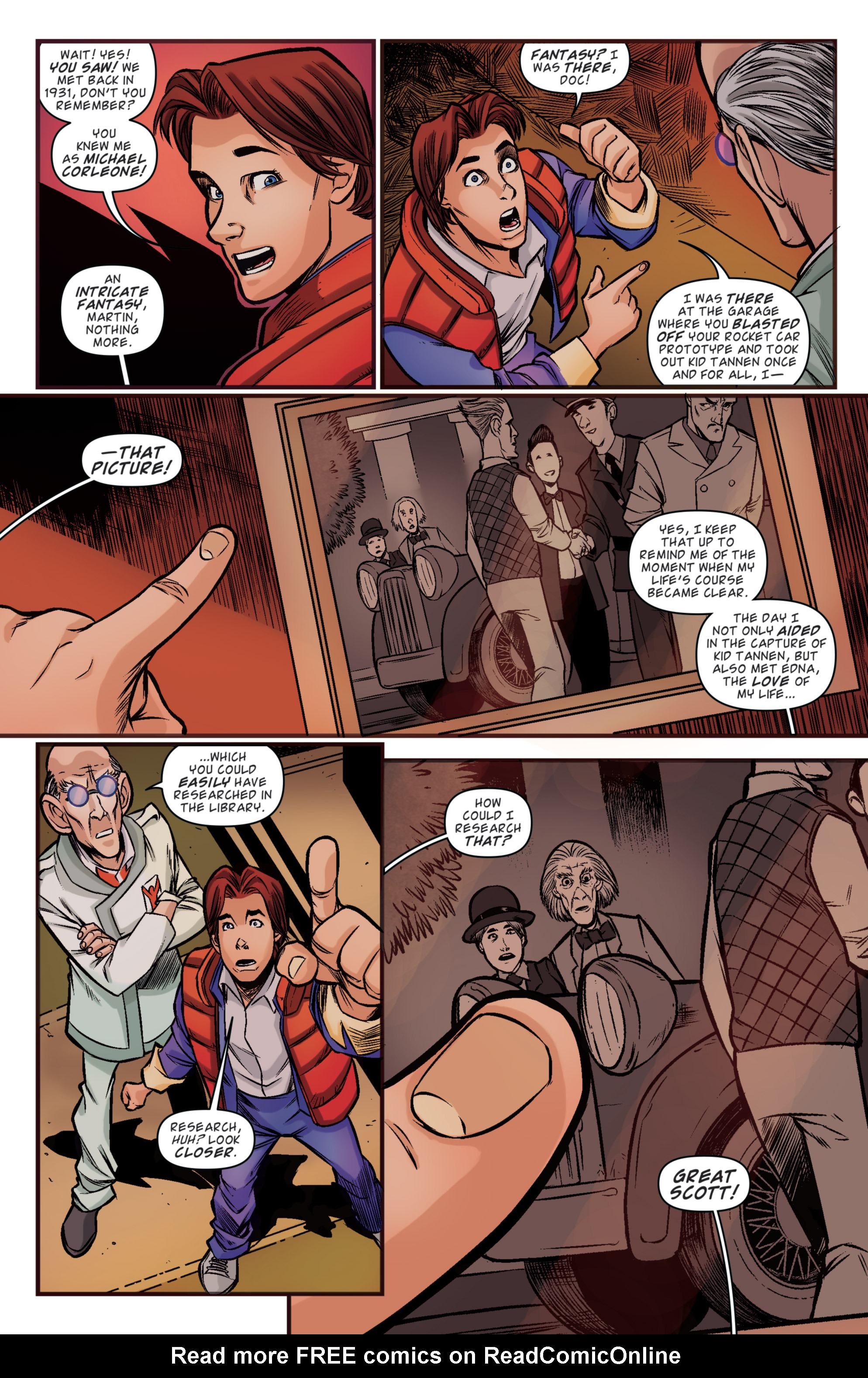 Read online Back to the Future: Citizen Brown comic -  Issue #3 - 21