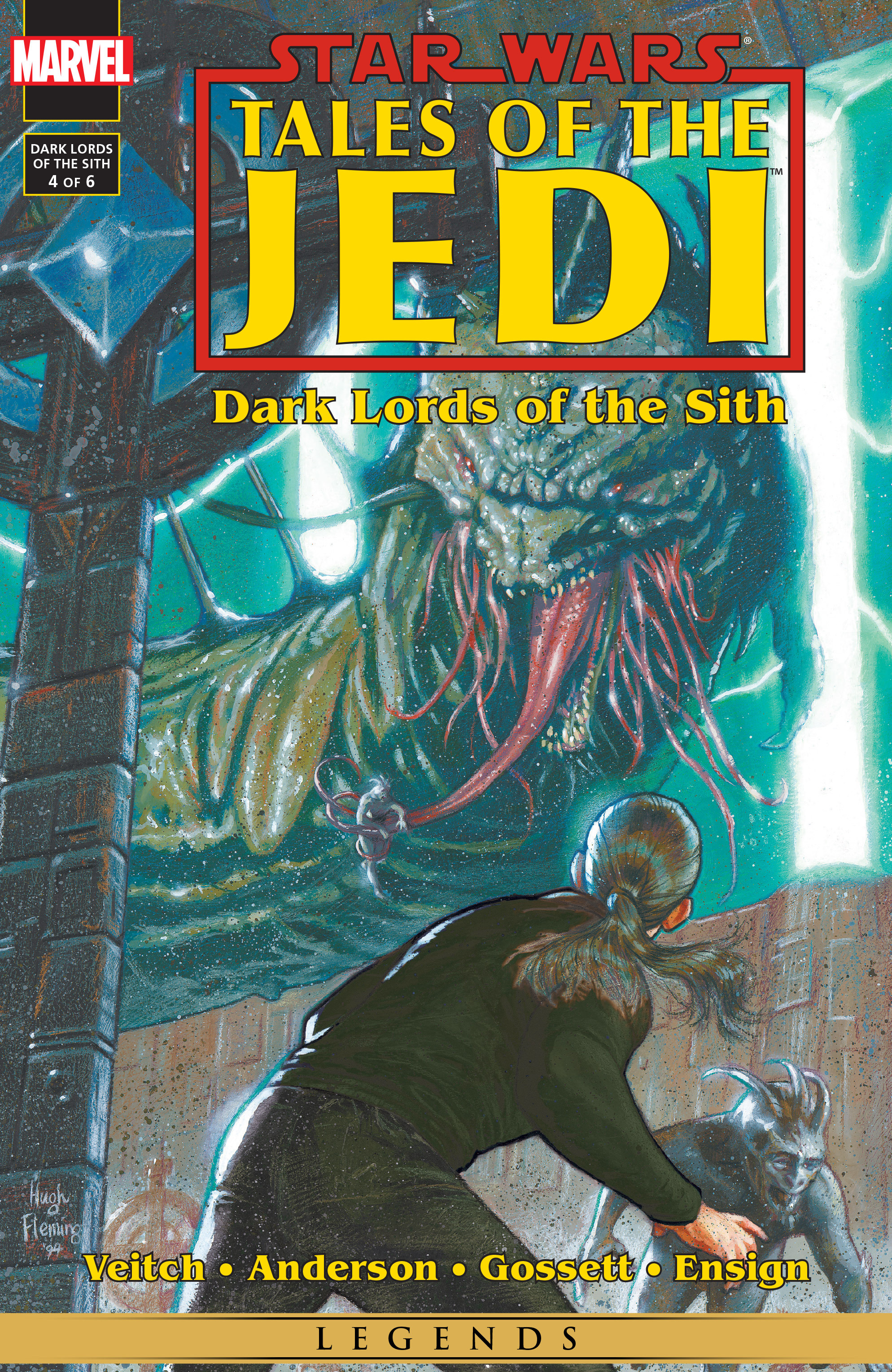 Read online Star Wars: Tales of the Jedi - Dark Lords of the Sith comic -  Issue #4 - 1
