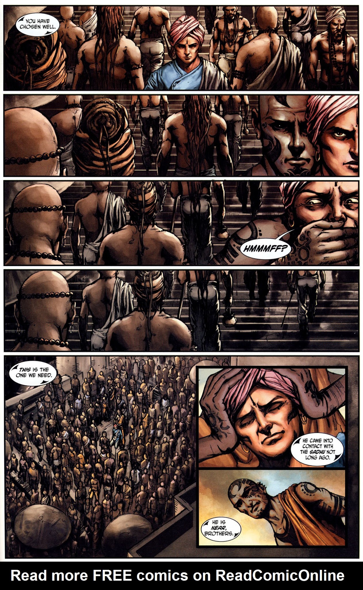 Read online The Sädhu The Silent Ones comic -  Issue #1 - 8