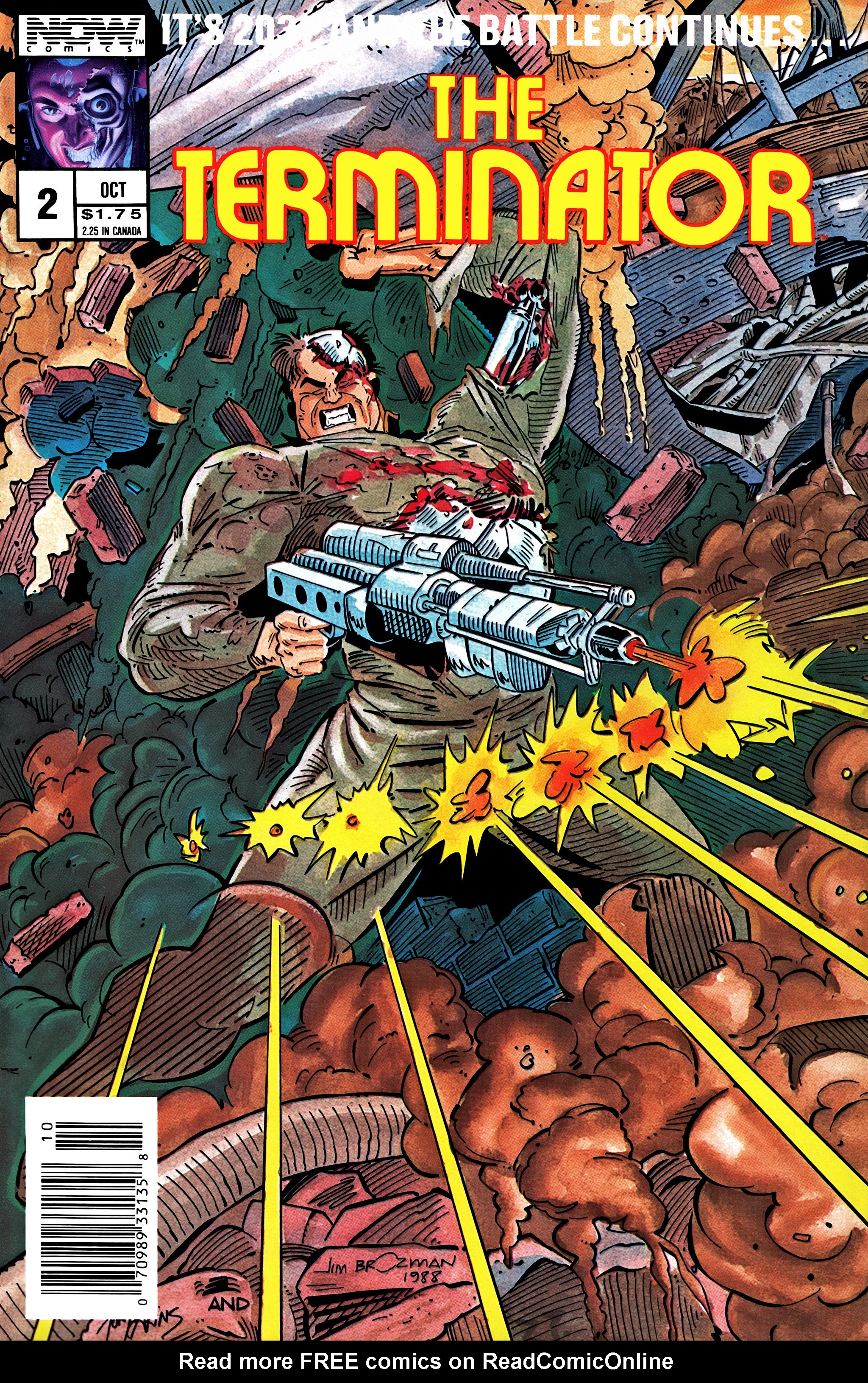 Read online The Terminator (1988) comic -  Issue #2 - 1