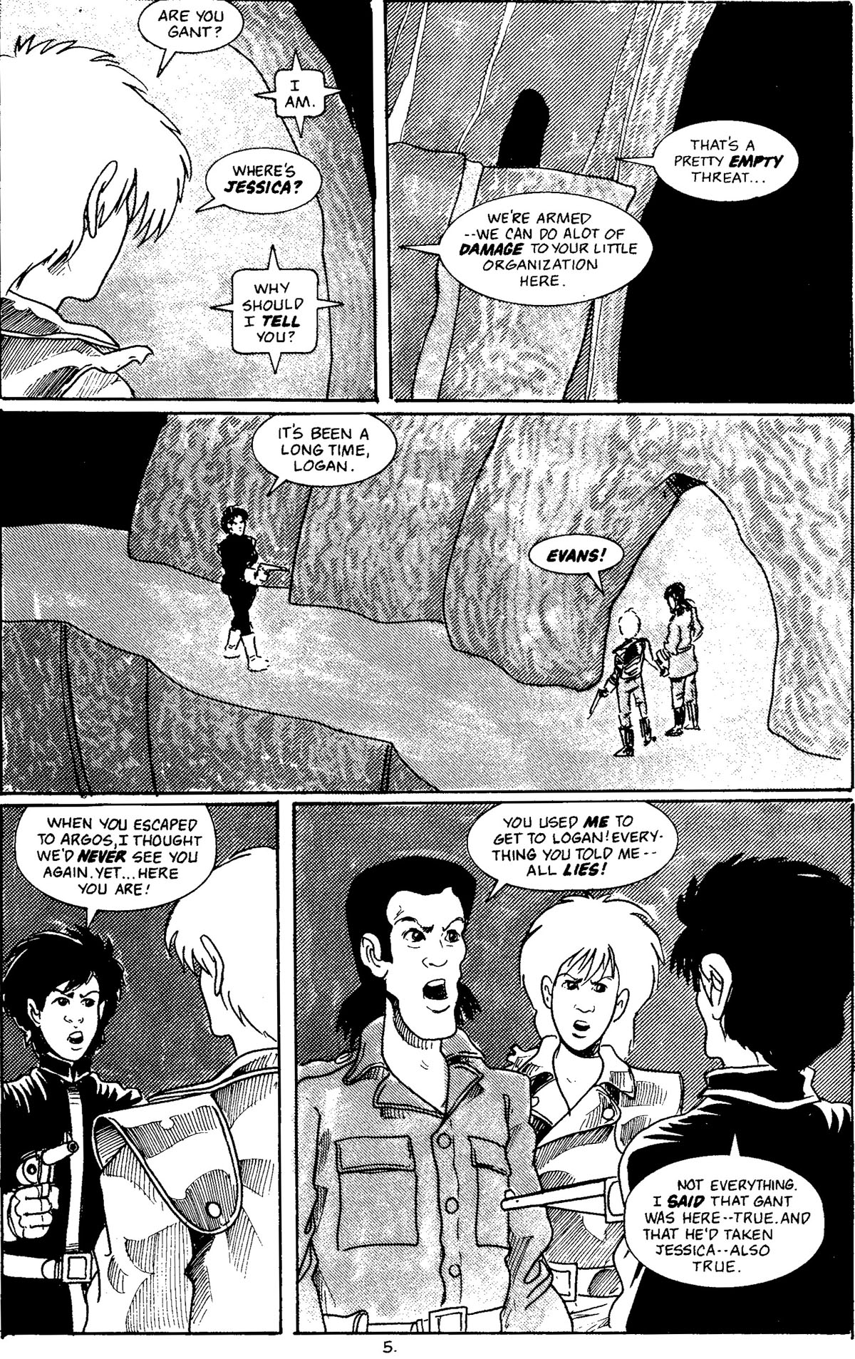 Read online Logan's World comic -  Issue #5 - 7