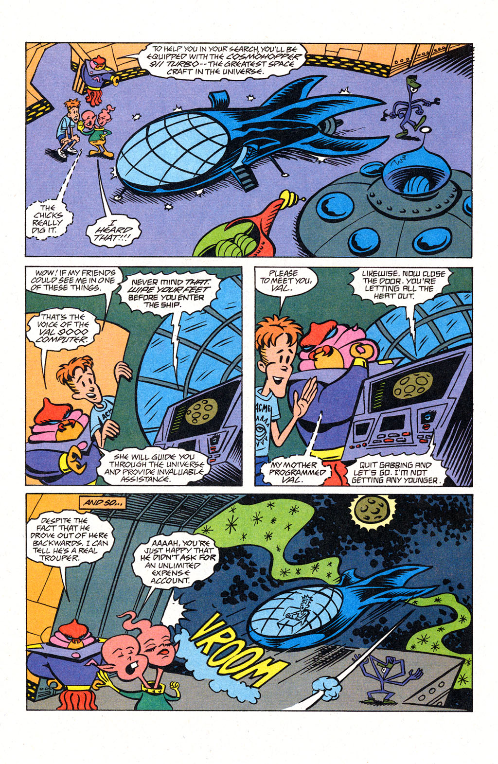 Read online Where In The World Is Carmen Sandiego? comic -  Issue #4 - 9