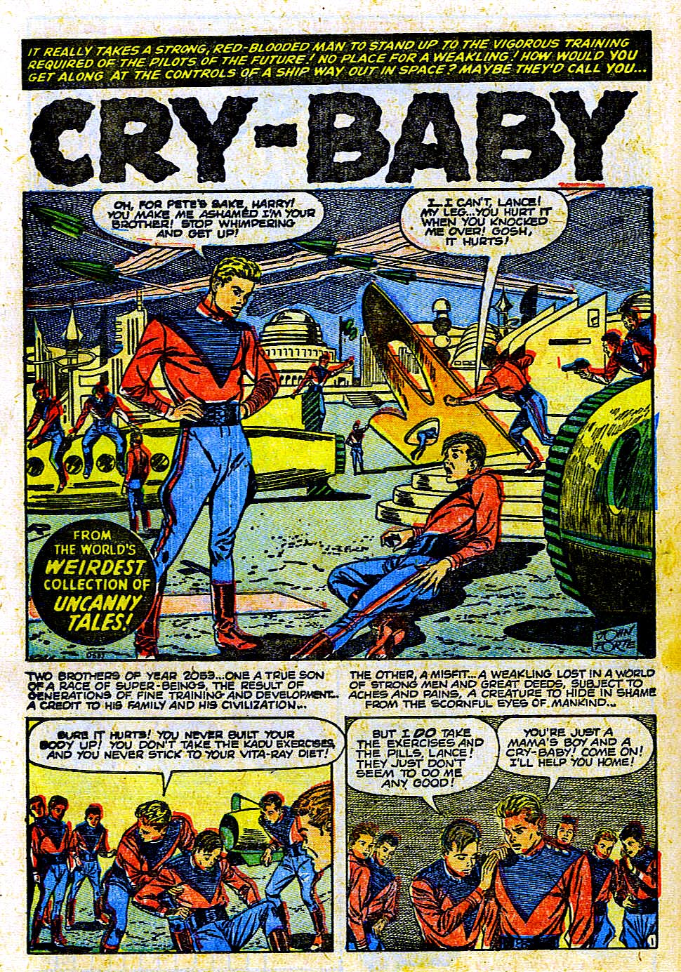 Read online Uncanny Tales comic -  Issue #16 - 17