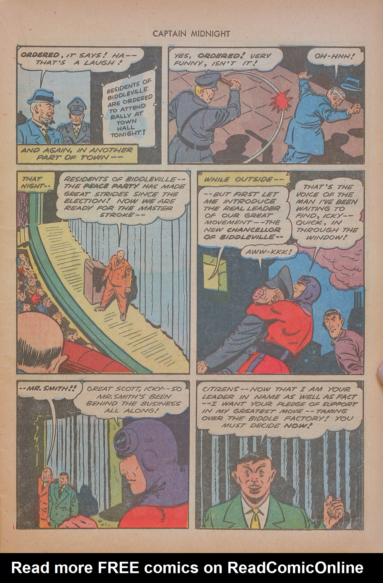 Read online Captain Midnight (1942) comic -  Issue #17 - 13