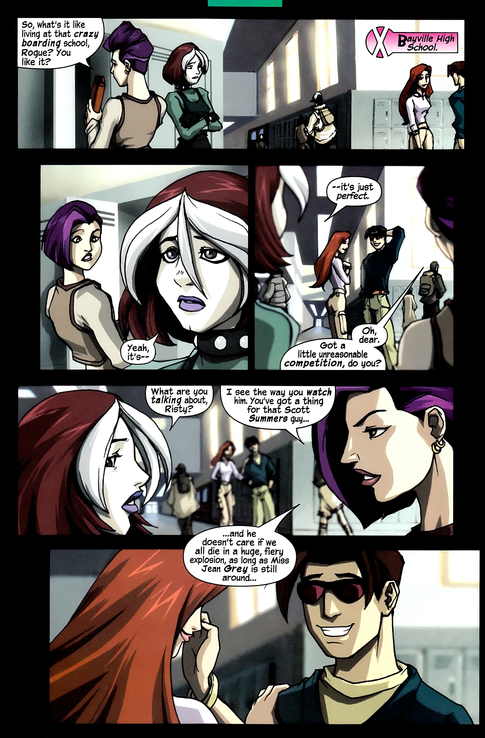 Read online X-Men: Evolution comic -  Issue #5 - 6