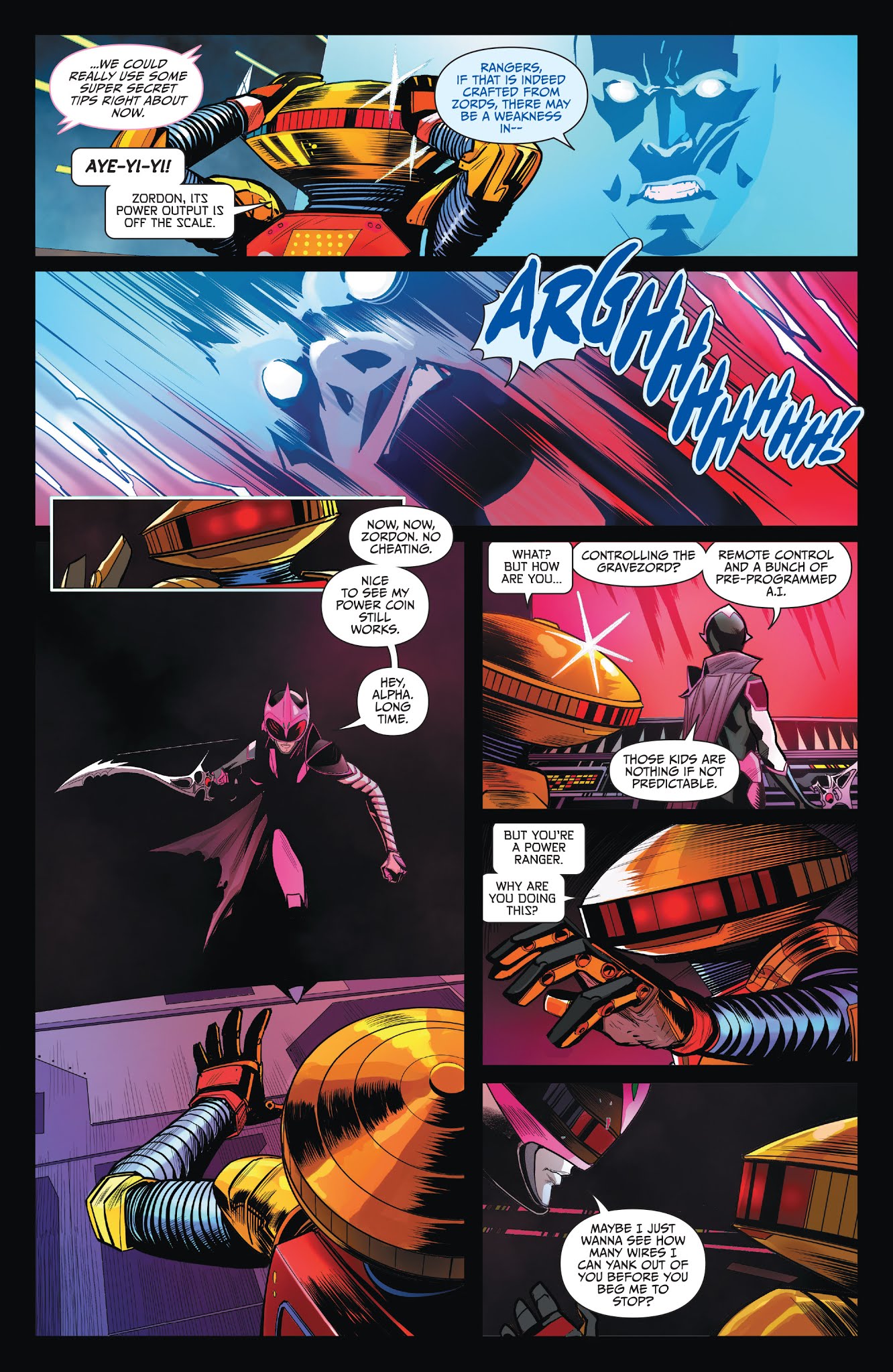 Read online Saban's Go Go Power Rangers comic -  Issue #10 - 18