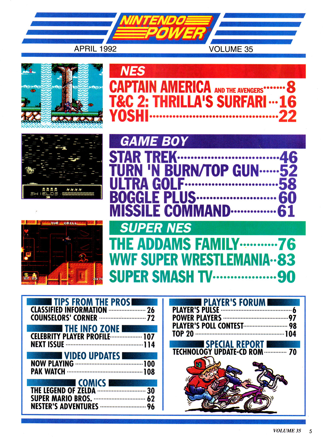 Read online Nintendo Power comic -  Issue #35 - 8