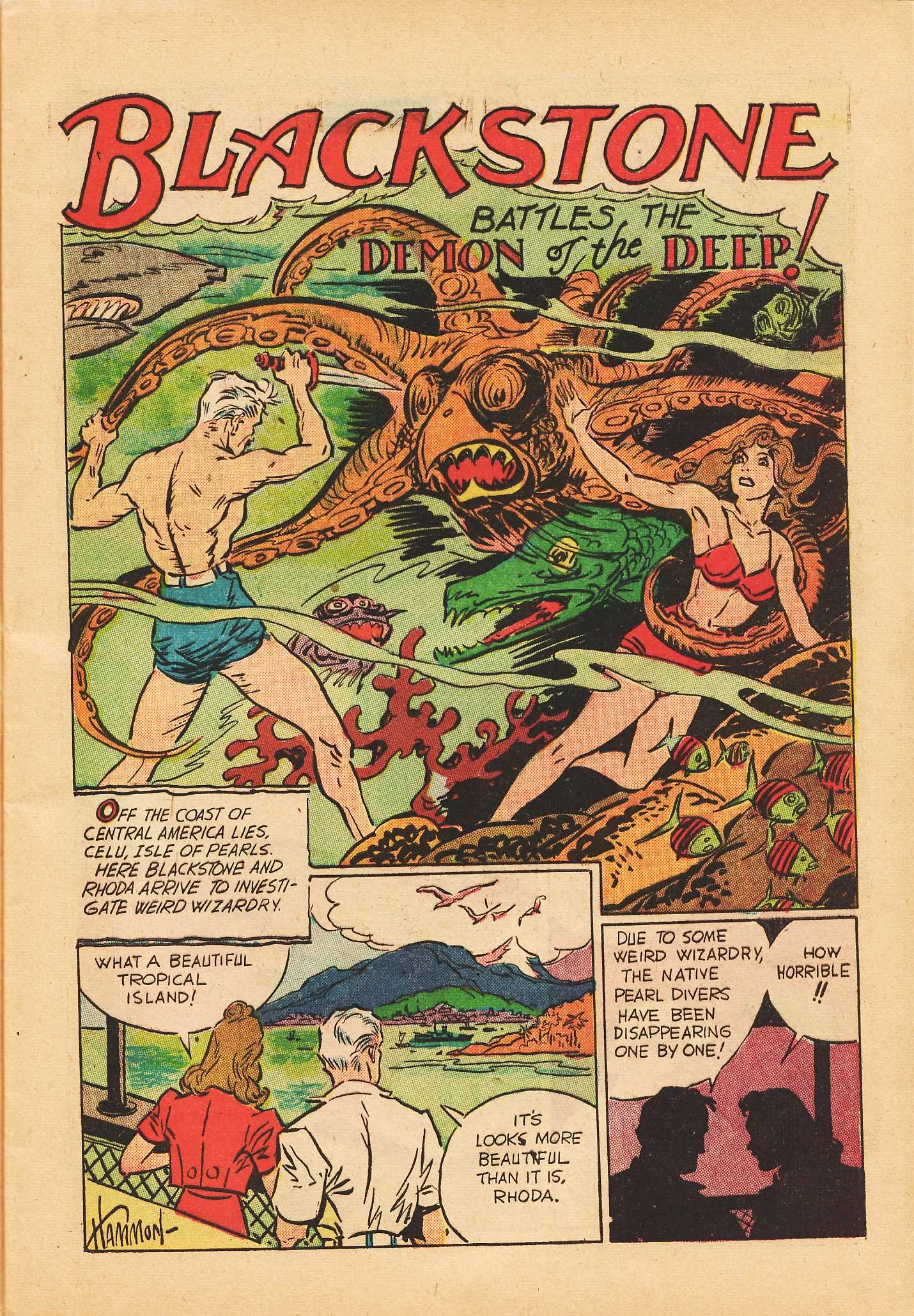 Read online Super-Magician Comics comic -  Issue #22 - 17