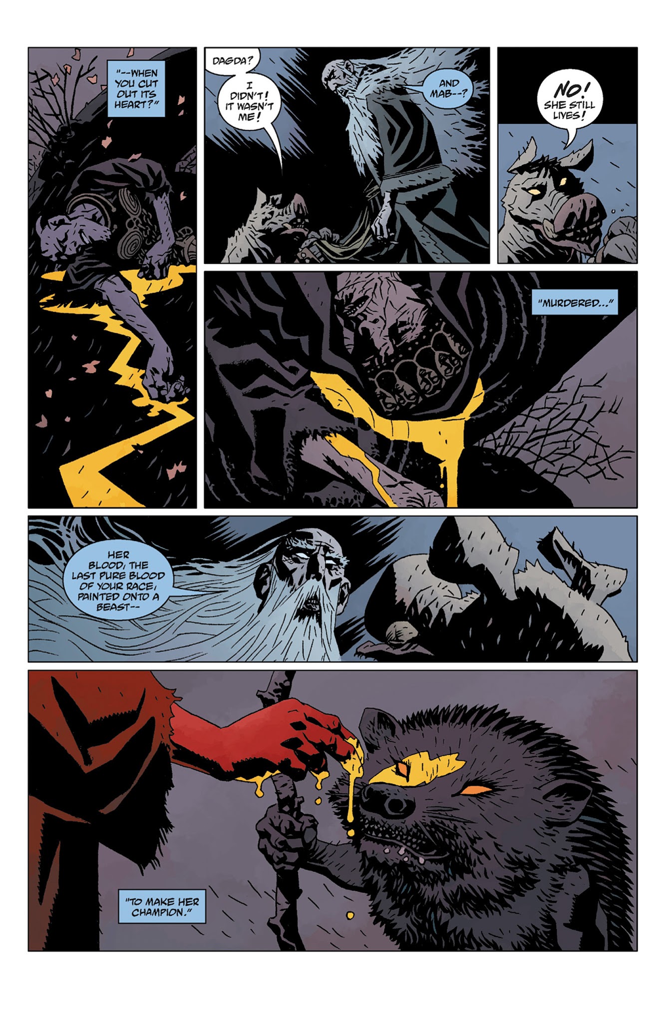 Read online Hellboy: The Storm And The Fury comic -  Issue # TPB - 40