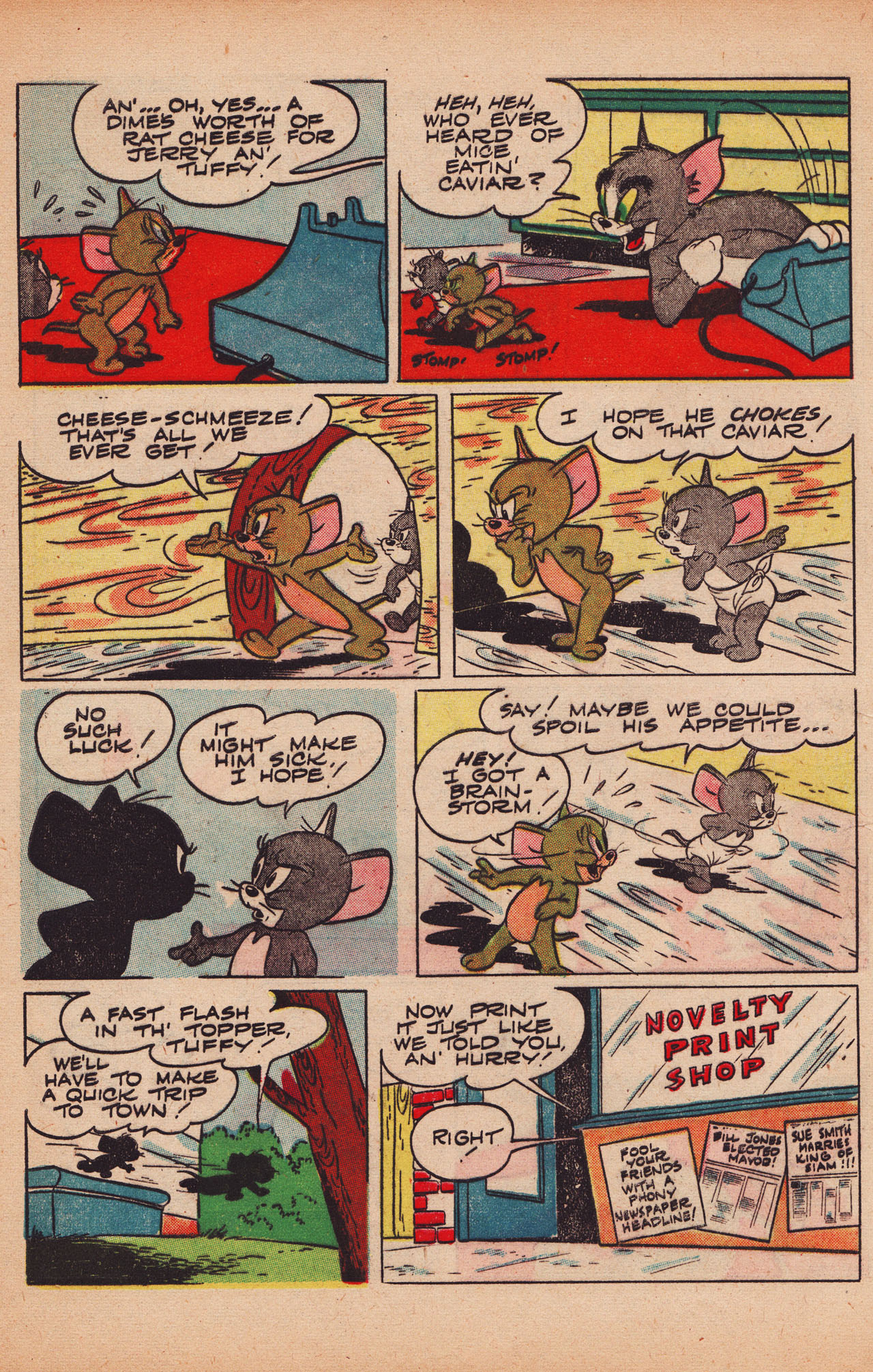 Read online Tom & Jerry Comics comic -  Issue #74 - 4
