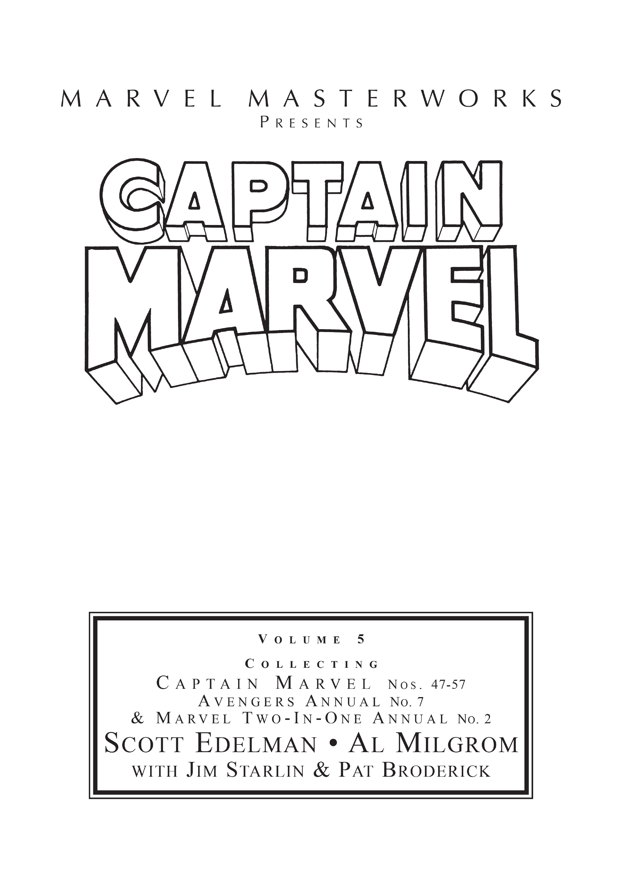 Read online Marvel Masterworks: Captain Marvel comic -  Issue # TPB 5 (Part 1) - 2