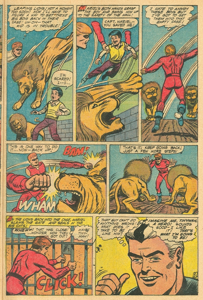Read online Captain Marvel (1966) comic -  Issue #4 - 6