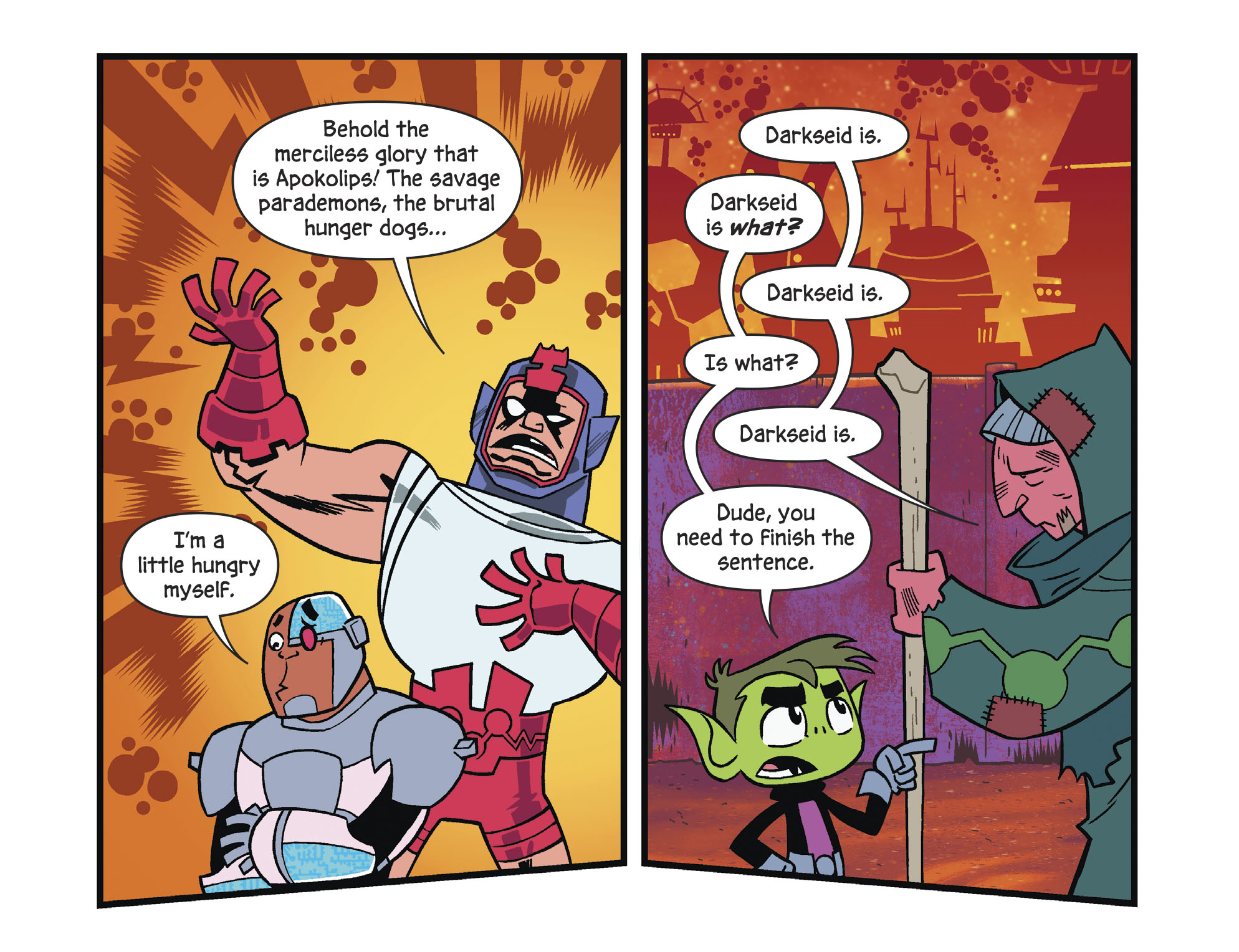 Read online Teen Titans Go! To Camp comic -  Issue #3 - 7