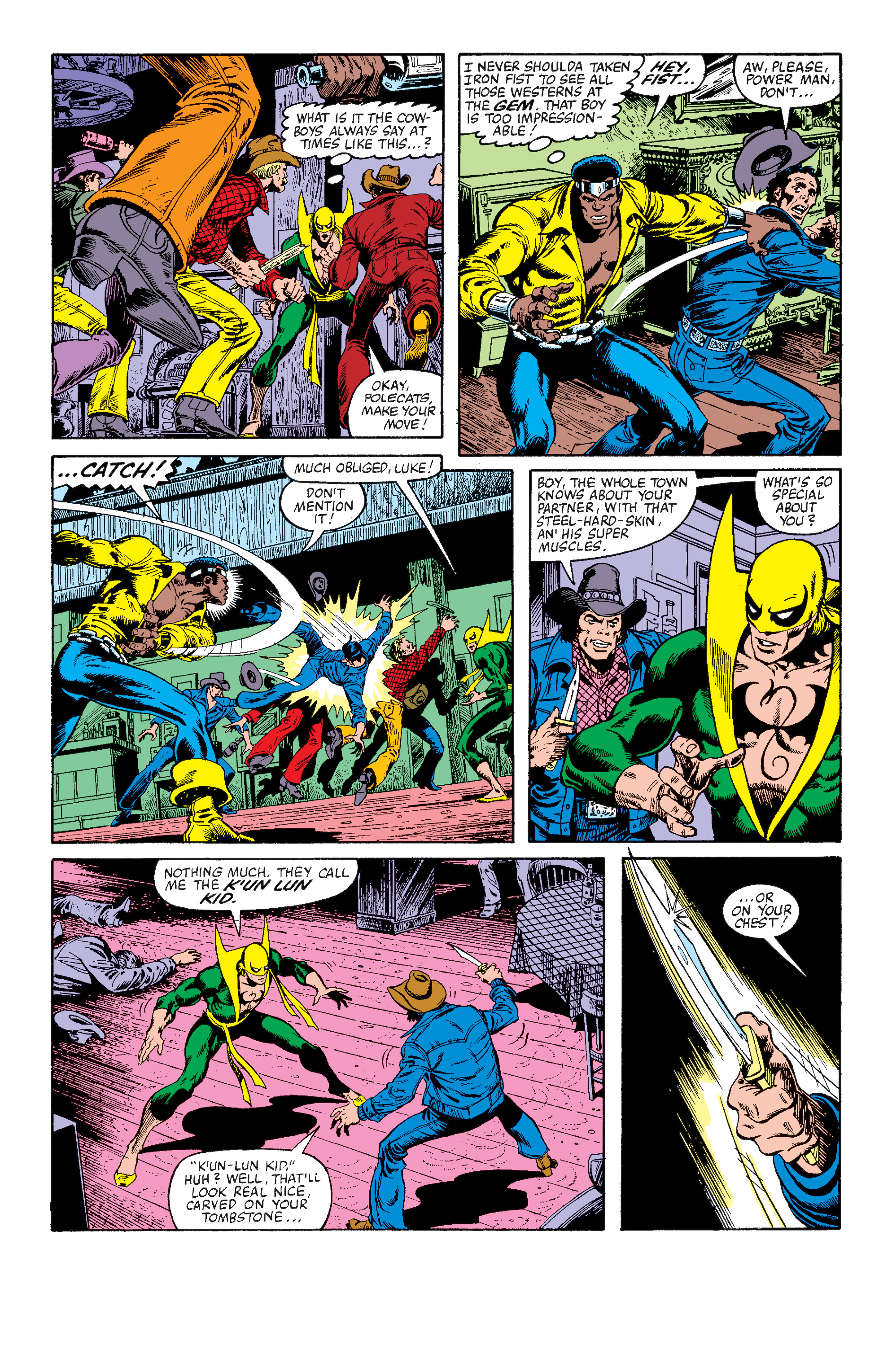 Read online Power Man And Iron Fist Epic Collection: Revenge! comic -  Issue # TPB (Part 1) - 59