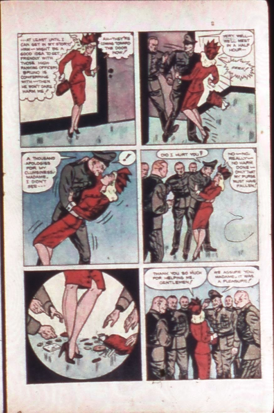Read online Miss Fury (1942) comic -  Issue #6 - 25