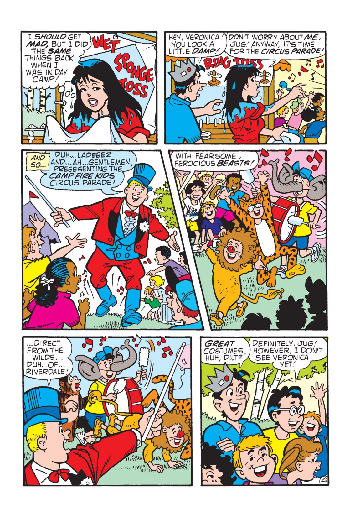 Read online Archie's Camp Tales comic -  Issue # TPB - 101