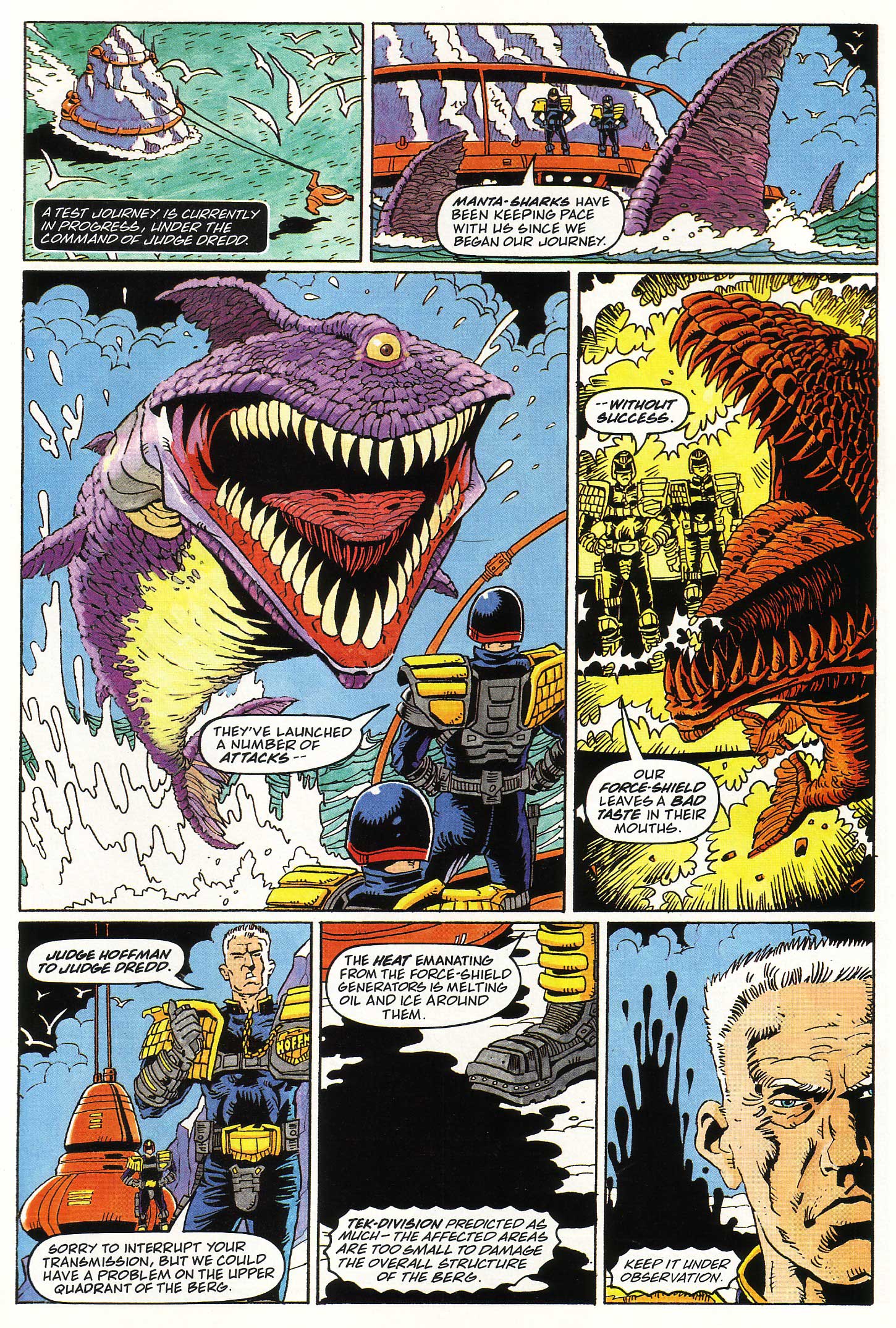 Read online Judge Dredd Lawman of the Future comic -  Issue #13 - 6