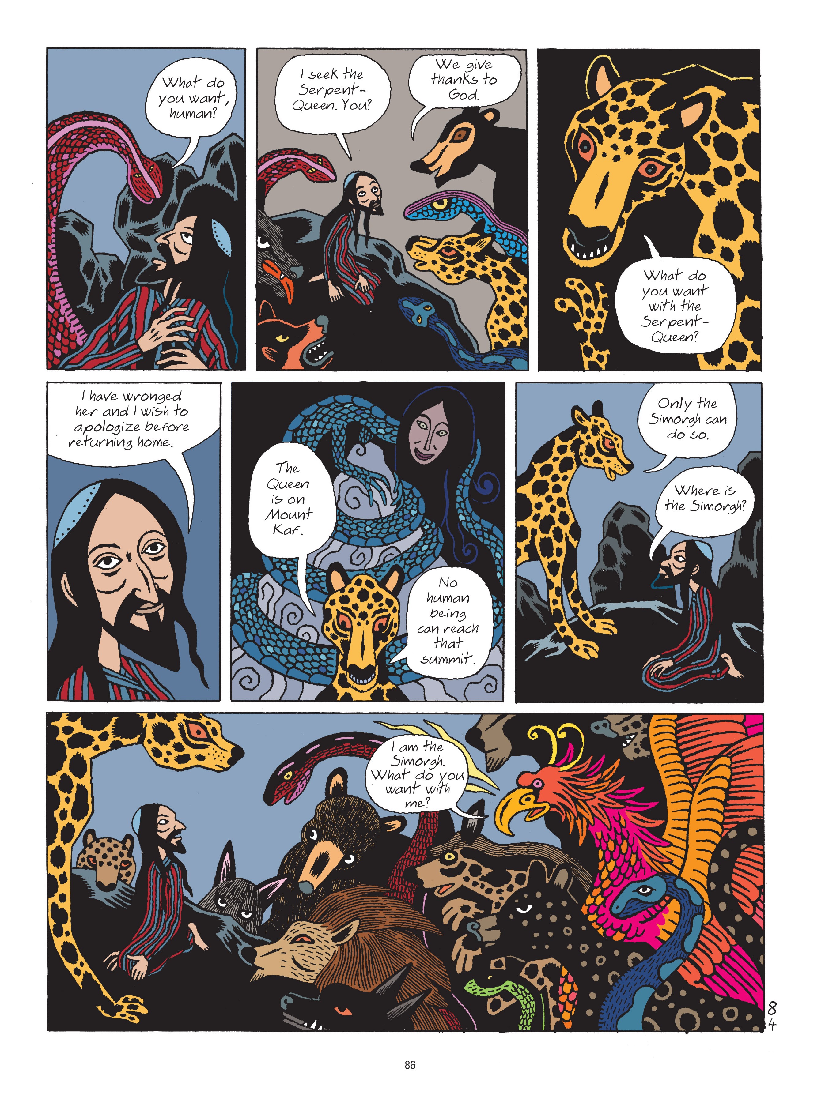 Read online A Tale of a Thousand and One Nights: HASIB & the Queen of Serpents comic -  Issue # TPB - 86