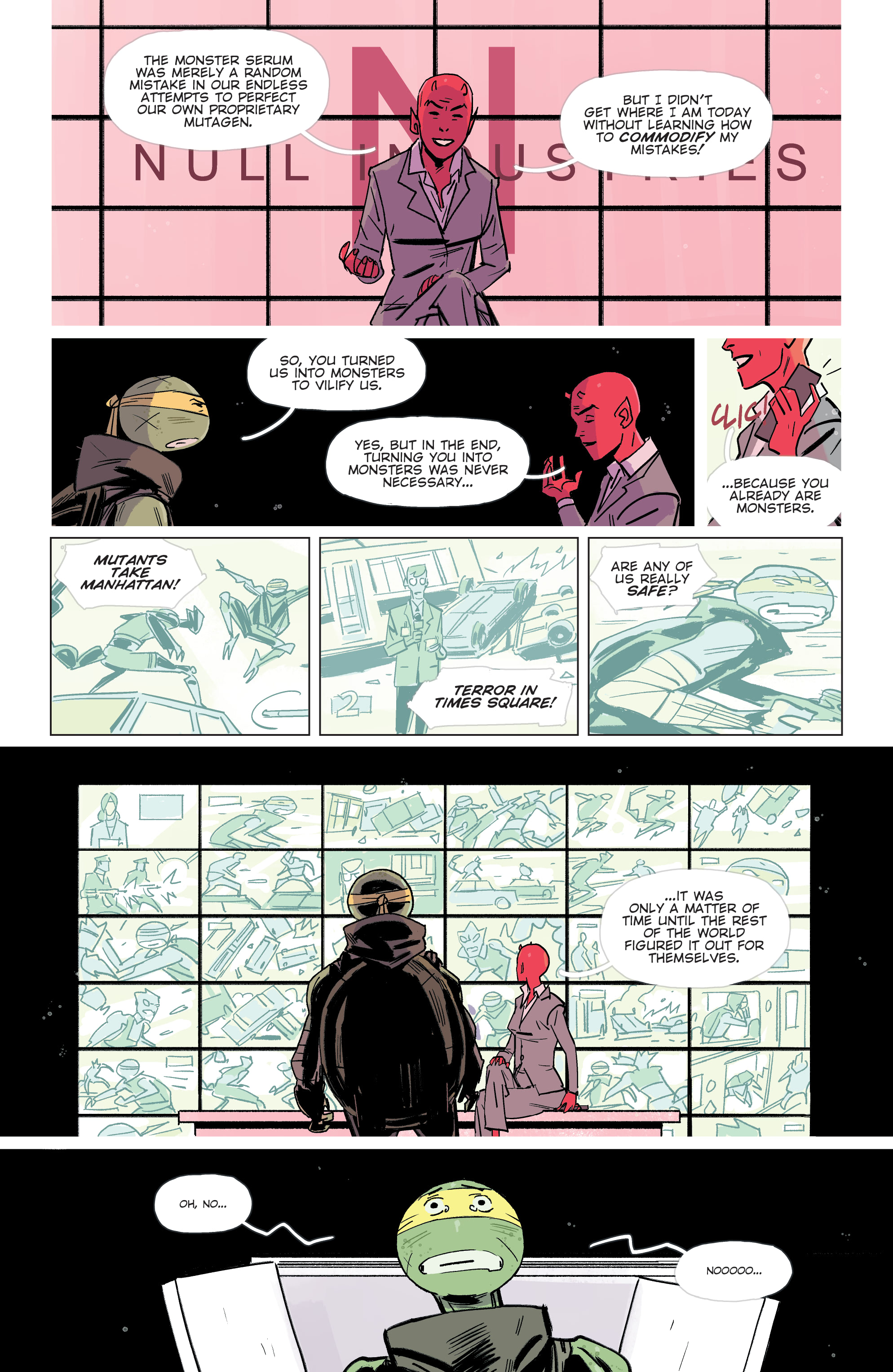 Read online Teenage Mutant Ninja Turtles: Jennika II comic -  Issue #3 - 23