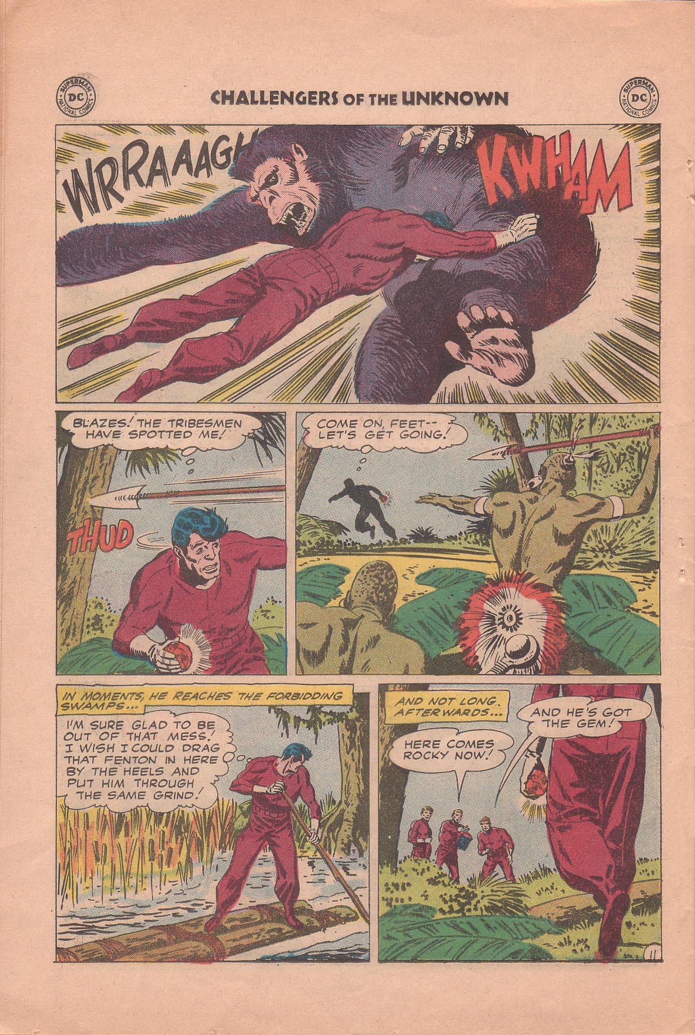 Challengers of the Unknown (1958) Issue #12 #12 - English 30