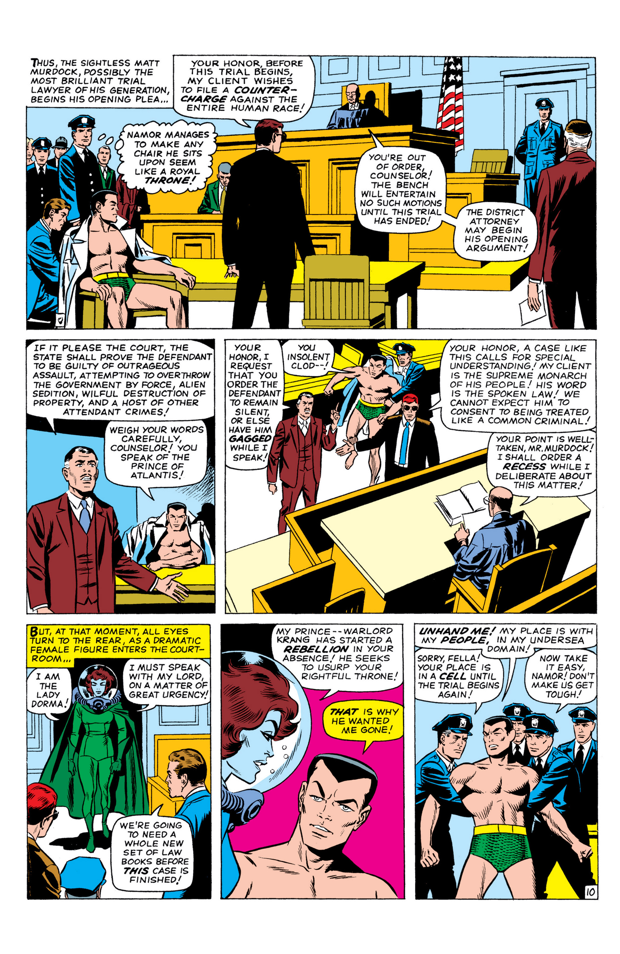 Read online Marvel Masterworks: Daredevil comic -  Issue # TPB 1 (Part 2) - 52