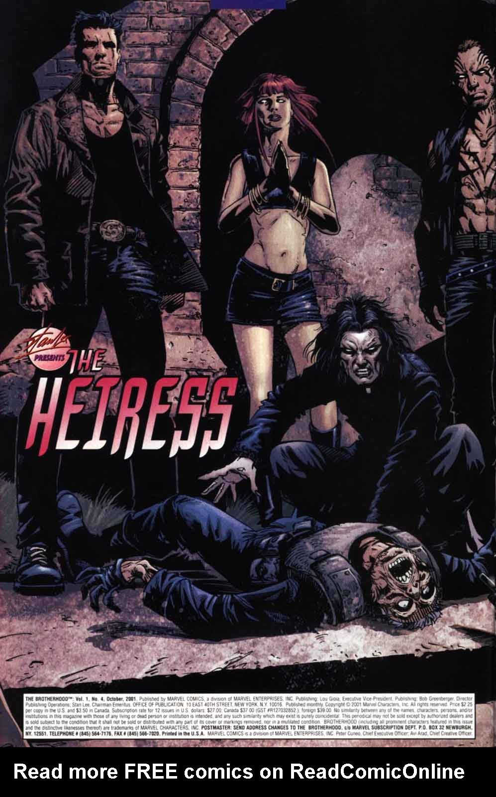 Read online The Brotherhood comic -  Issue #4 - 3