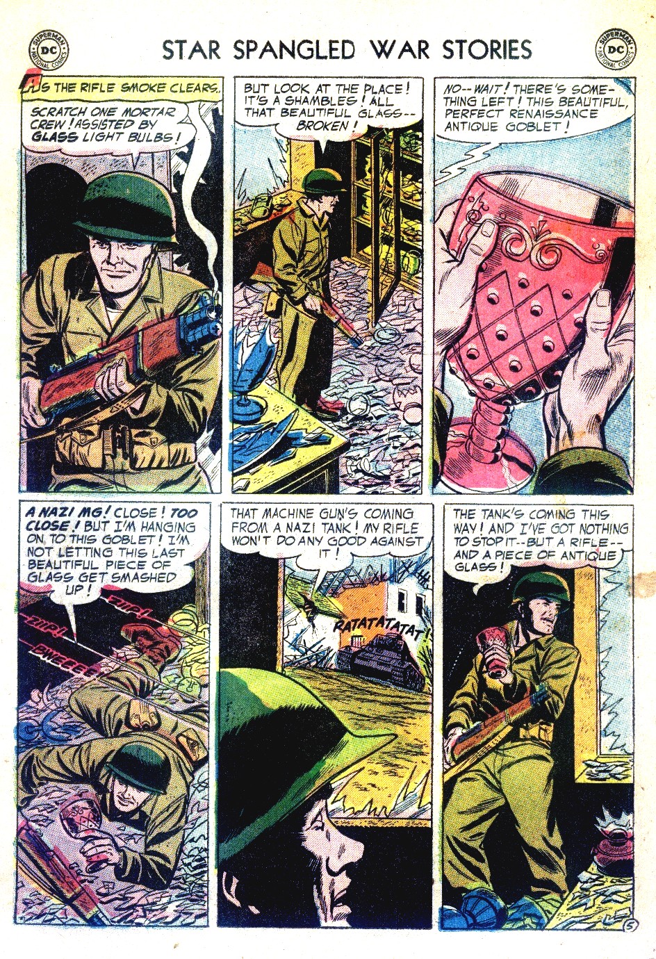 Read online Star Spangled War Stories (1952) comic -  Issue #39 - 16