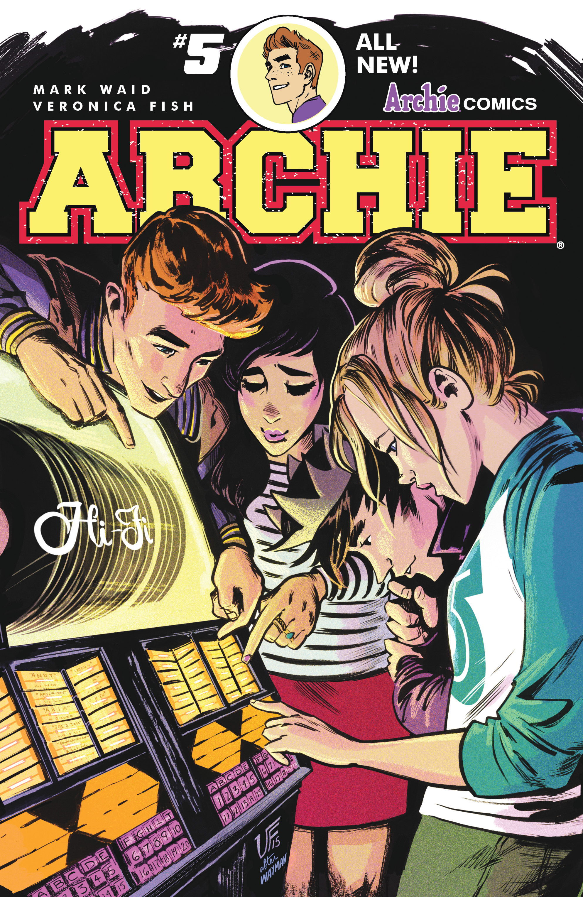 Read online Archie (2015) comic -  Issue #5 - 1