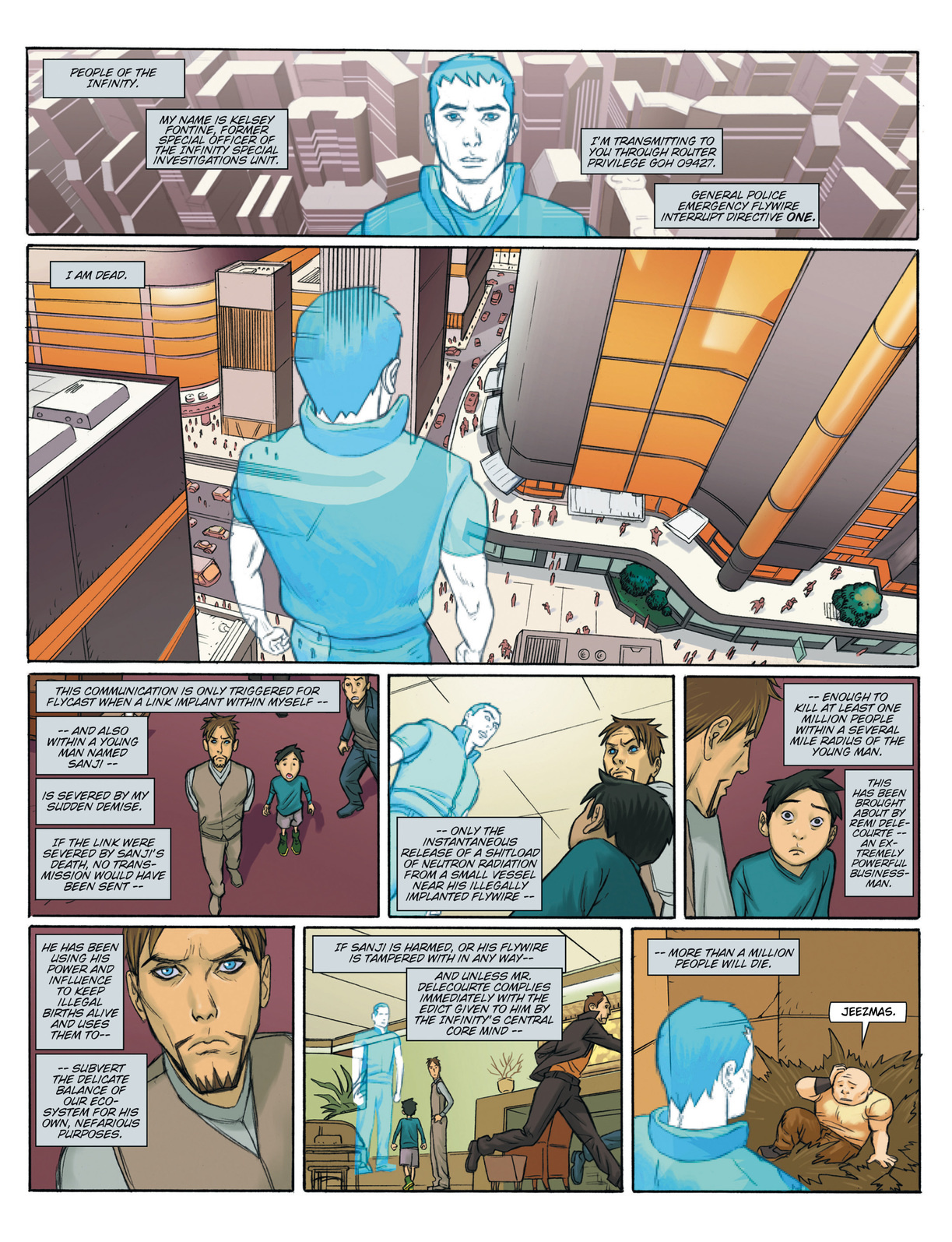 Read online Flywires comic -  Issue #3 - 5