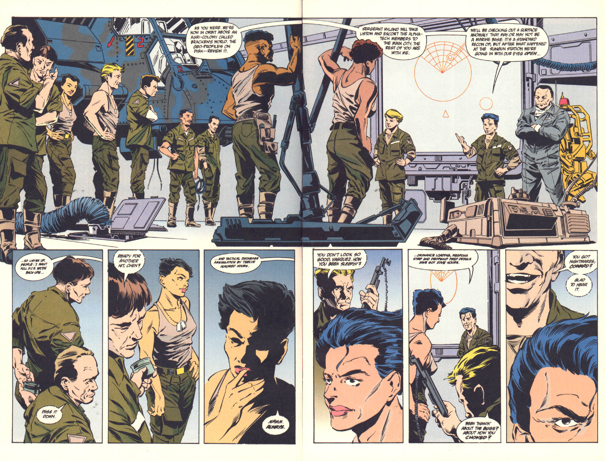 Read online Aliens: Colonial Marines comic -  Issue #4 - 6