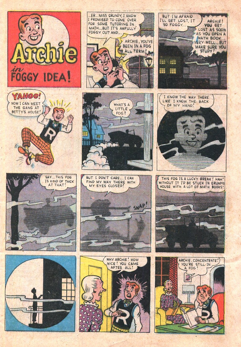 Read online Archie's Joke Book Magazine comic -  Issue #1 - 9