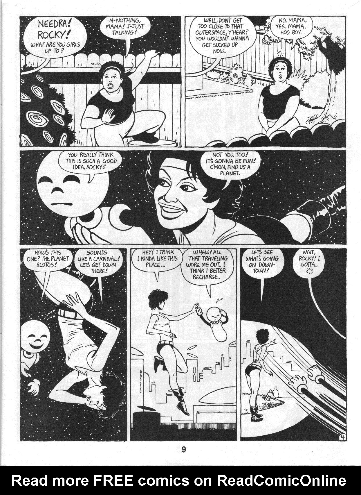 Read online Love and Rockets (1982) comic -  Issue #12 - 11