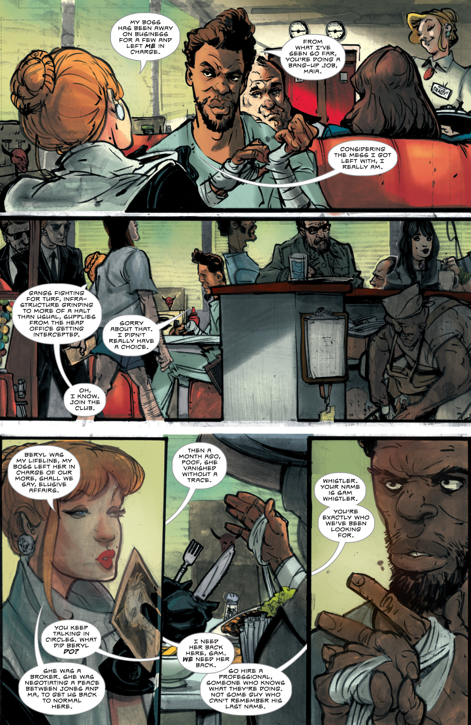 Read online Dead Letters comic -  Issue #1 - 21