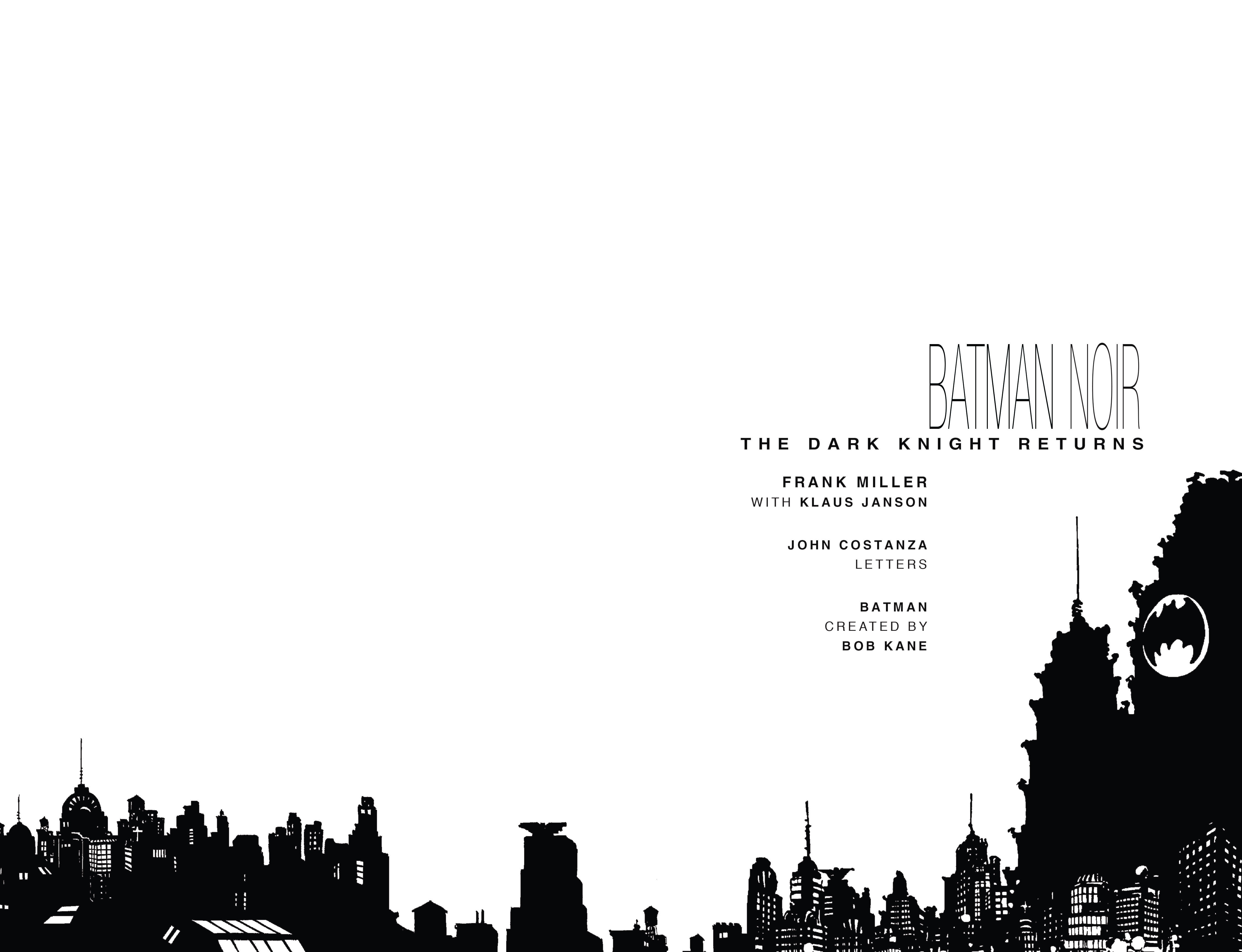 Read online Batman Noir: The Dark Knight Returns comic -  Issue # TPB (Part 1) - 3