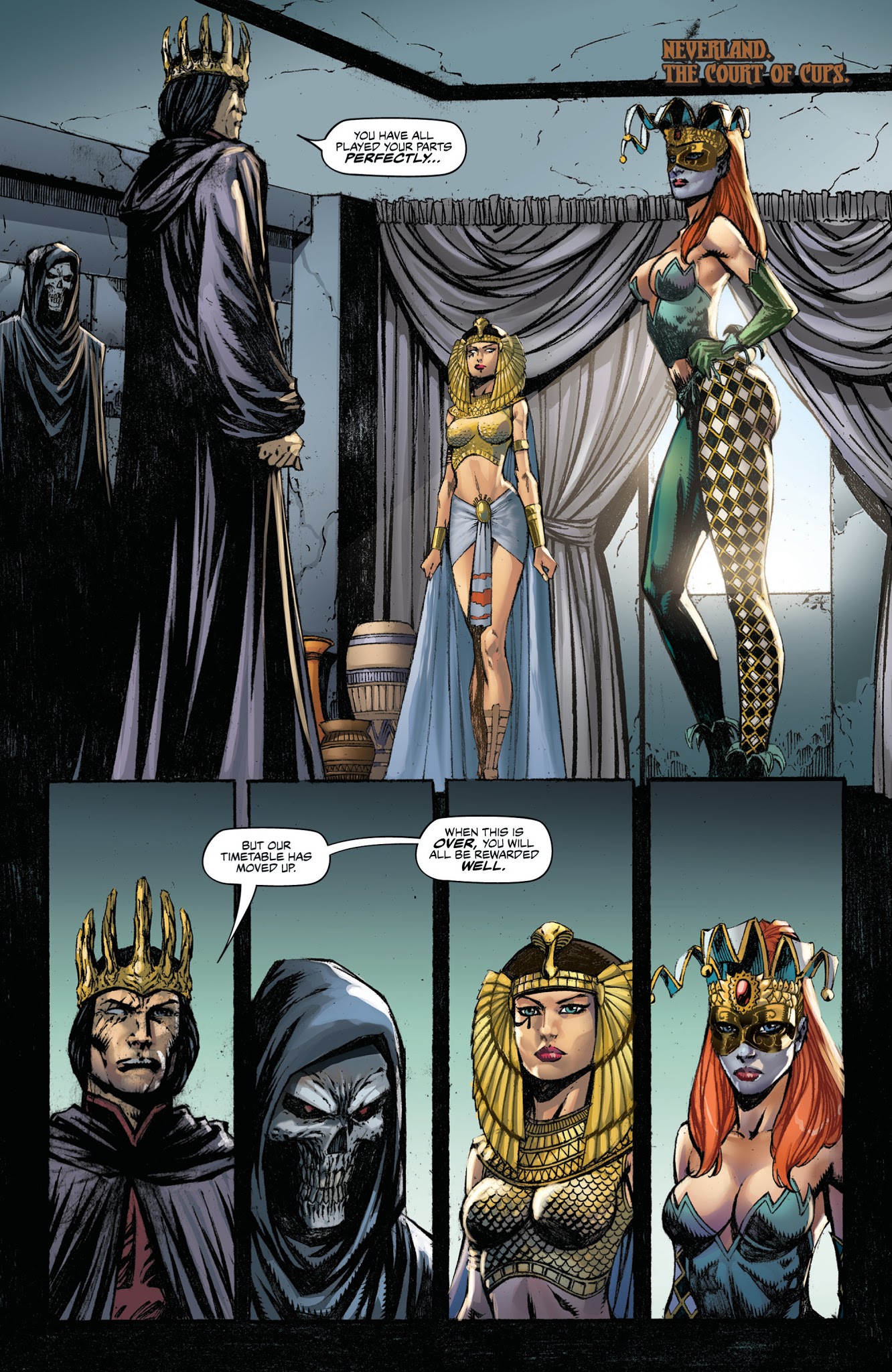 Read online Grimm Fairy Tales: Tarot comic -  Issue #5 - 13