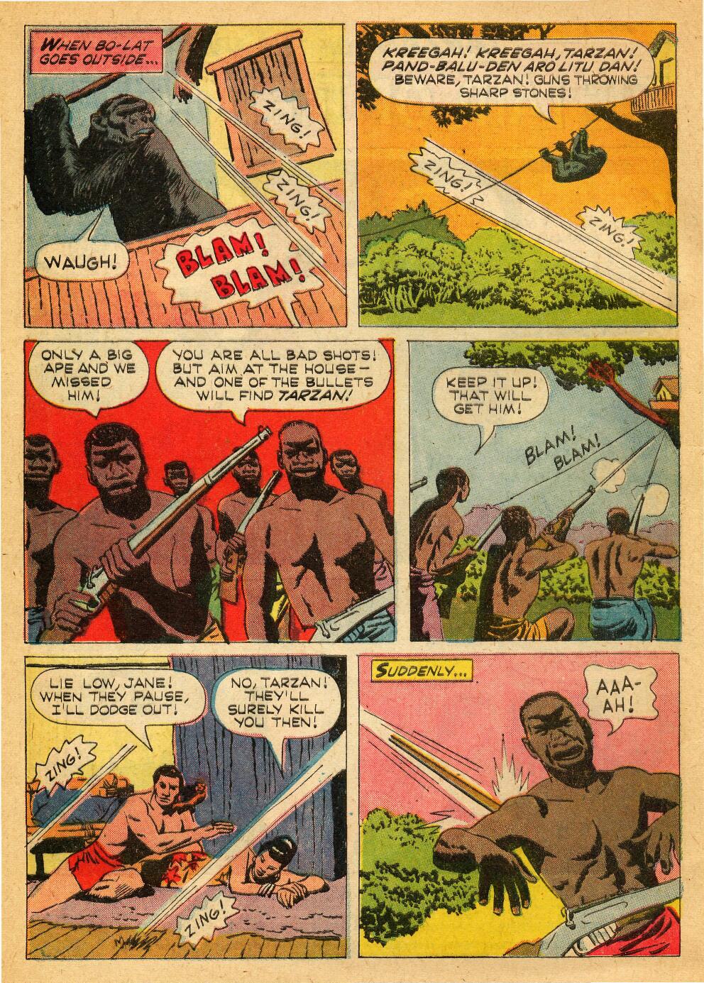 Read online Tarzan (1962) comic -  Issue #153 - 4