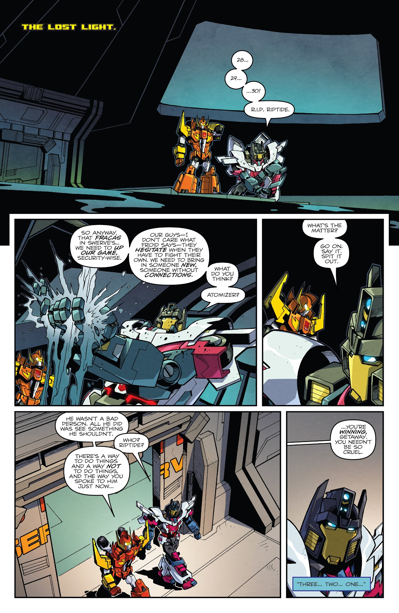 Read online Transformers: Lost Light comic -  Issue # _TPB 2 - 121