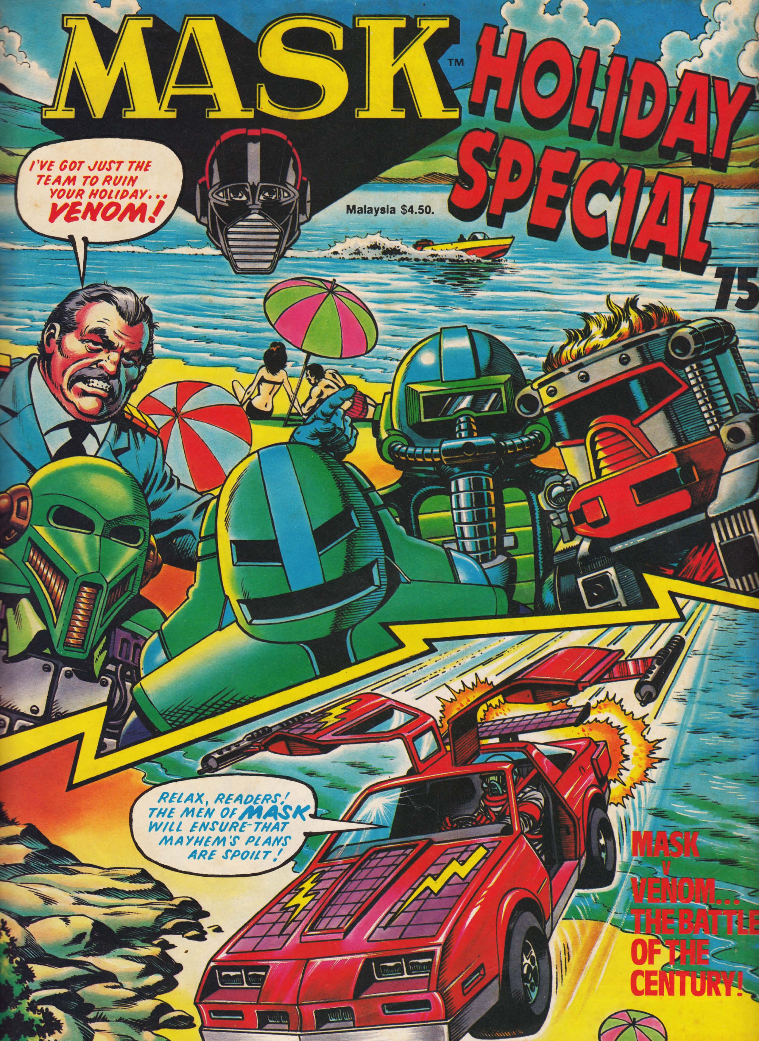 Read online Mask Holiday Special comic -  Issue #2 - 1