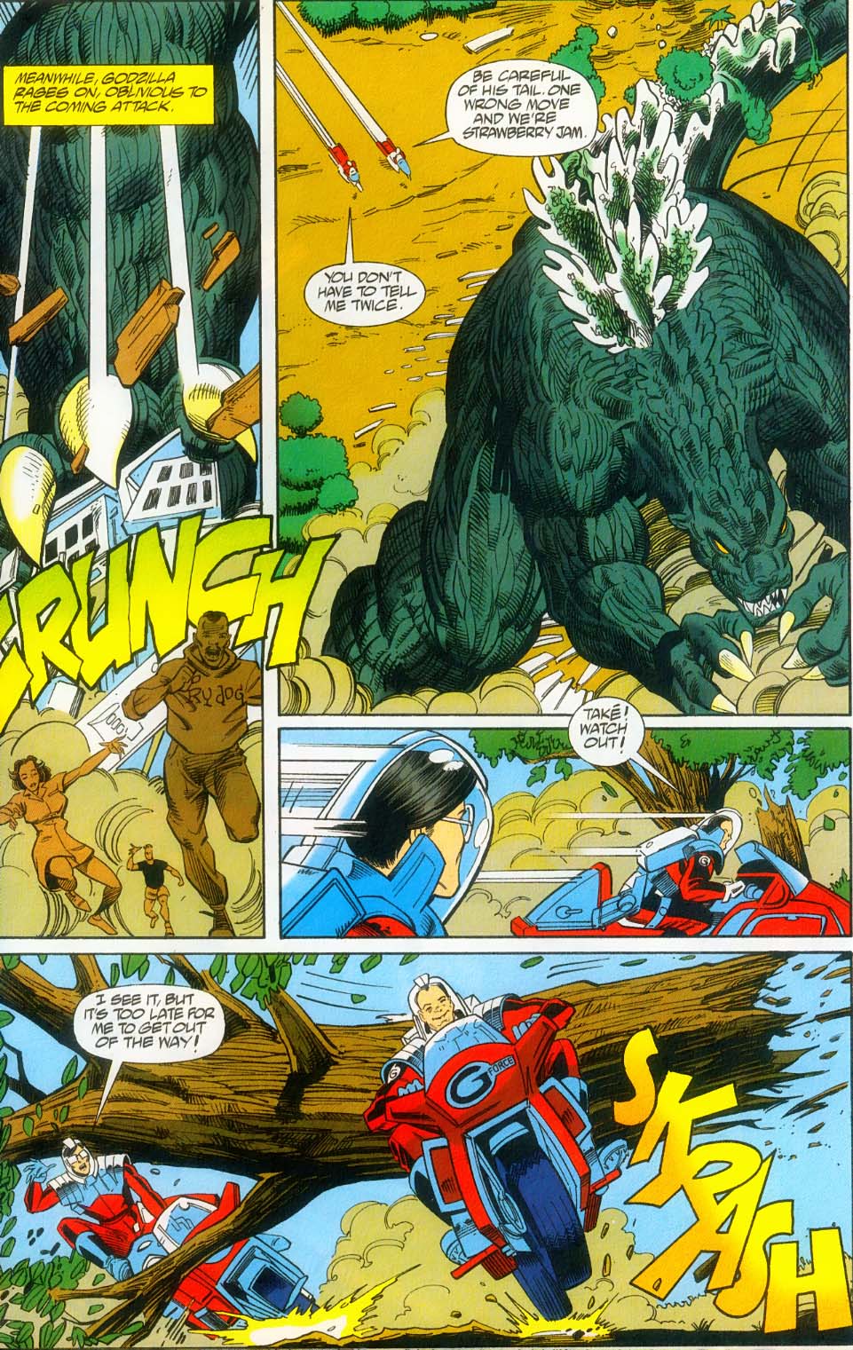 Read online Godzilla (1995) comic -  Issue #14 - 14
