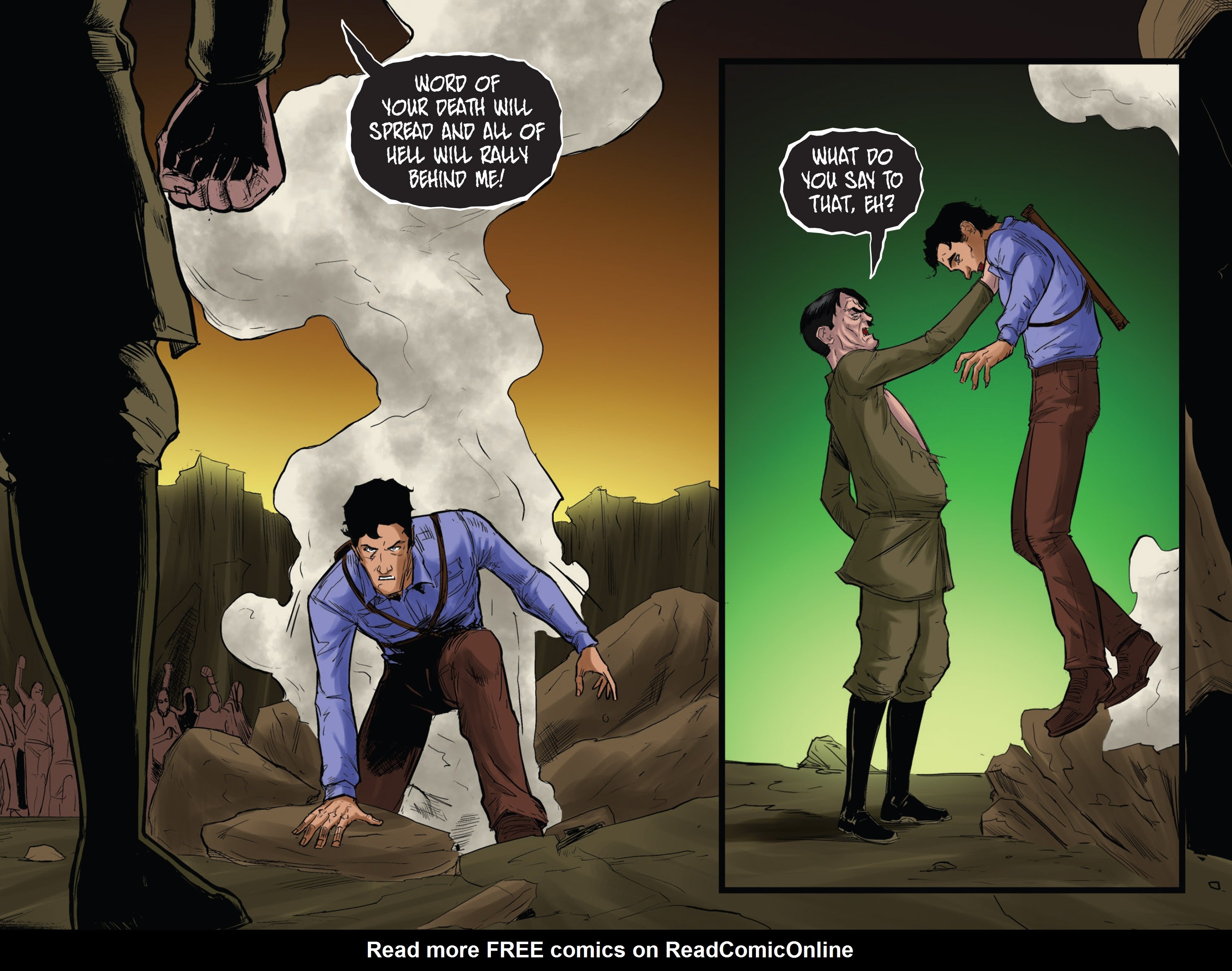 Read online Evil Dead 2: Revenge of Hitler comic -  Issue #2 - 16