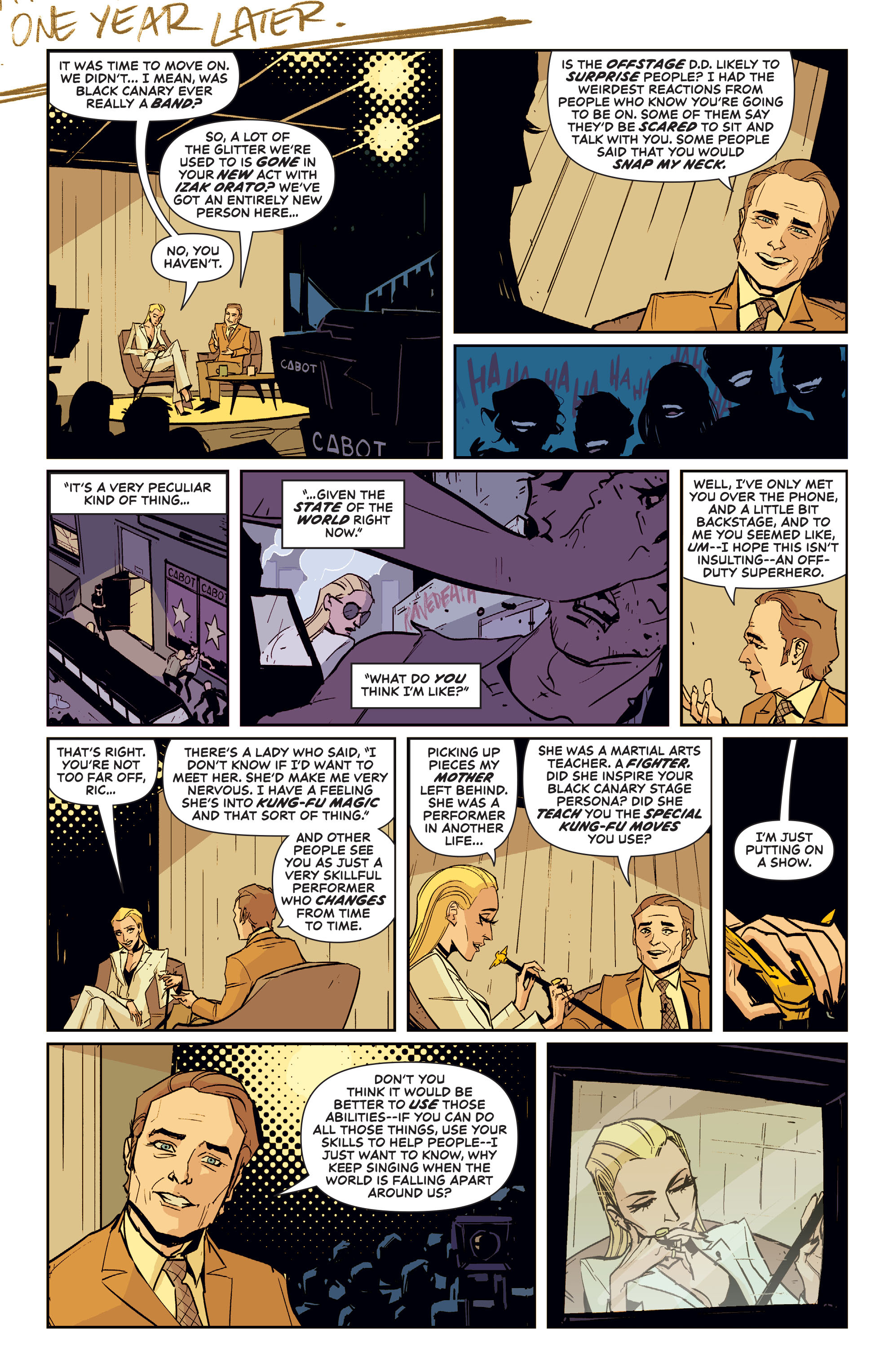 Read online Black Canary (2015) comic -  Issue #12 - 5