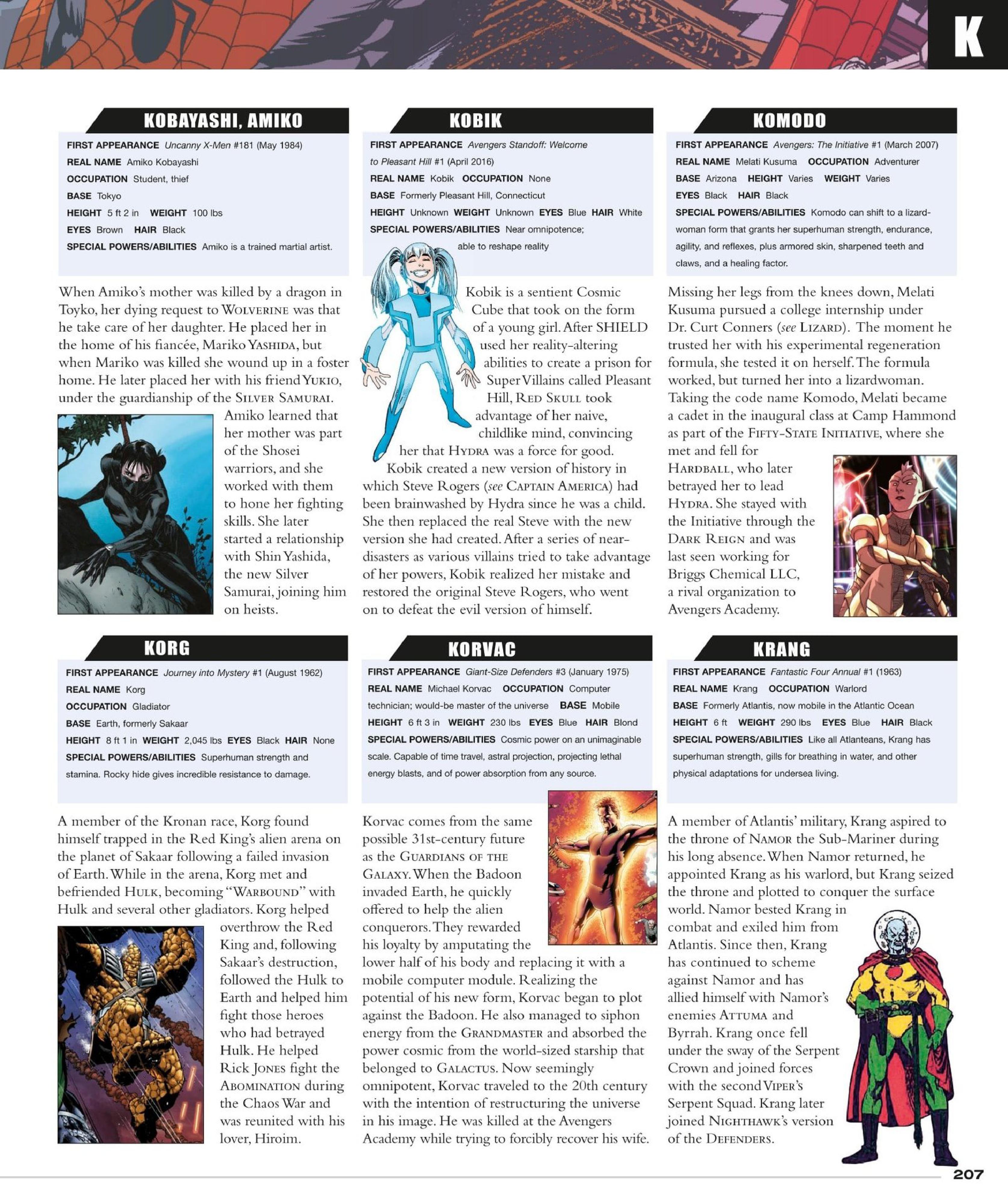Read online Marvel Encyclopedia, New Edition comic -  Issue # TPB (Part 3) - 10