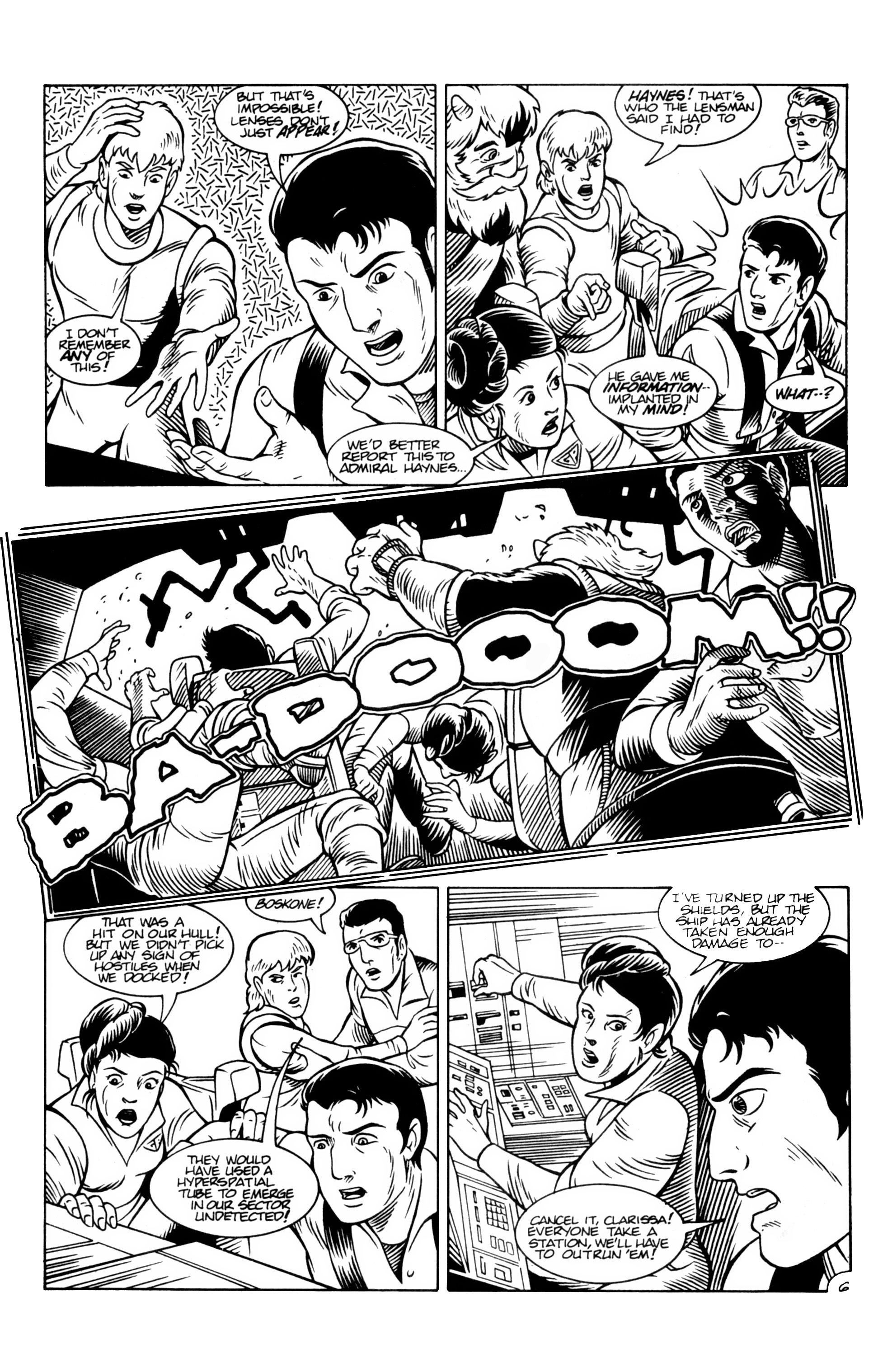 Read online Lensman: Galactic Patrol comic -  Issue #1 - 8