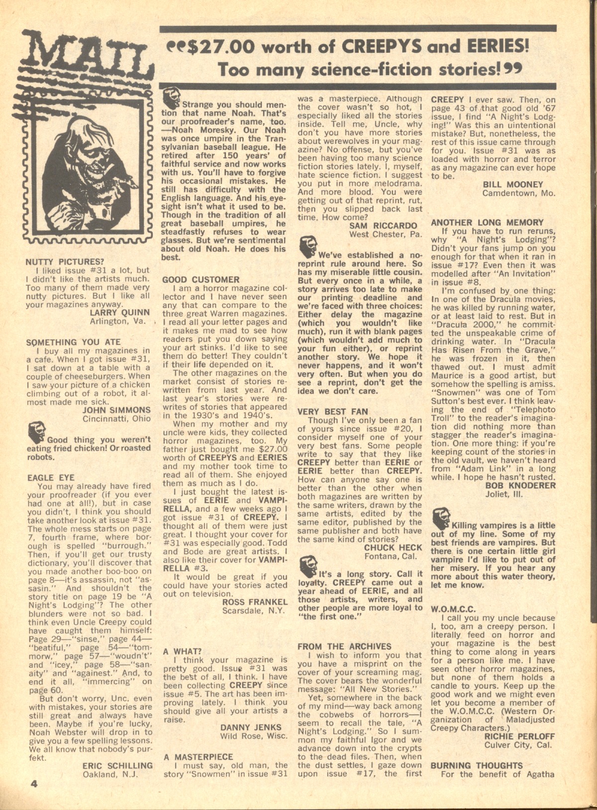 Read online Creepy (1964) comic -  Issue #33 - 4