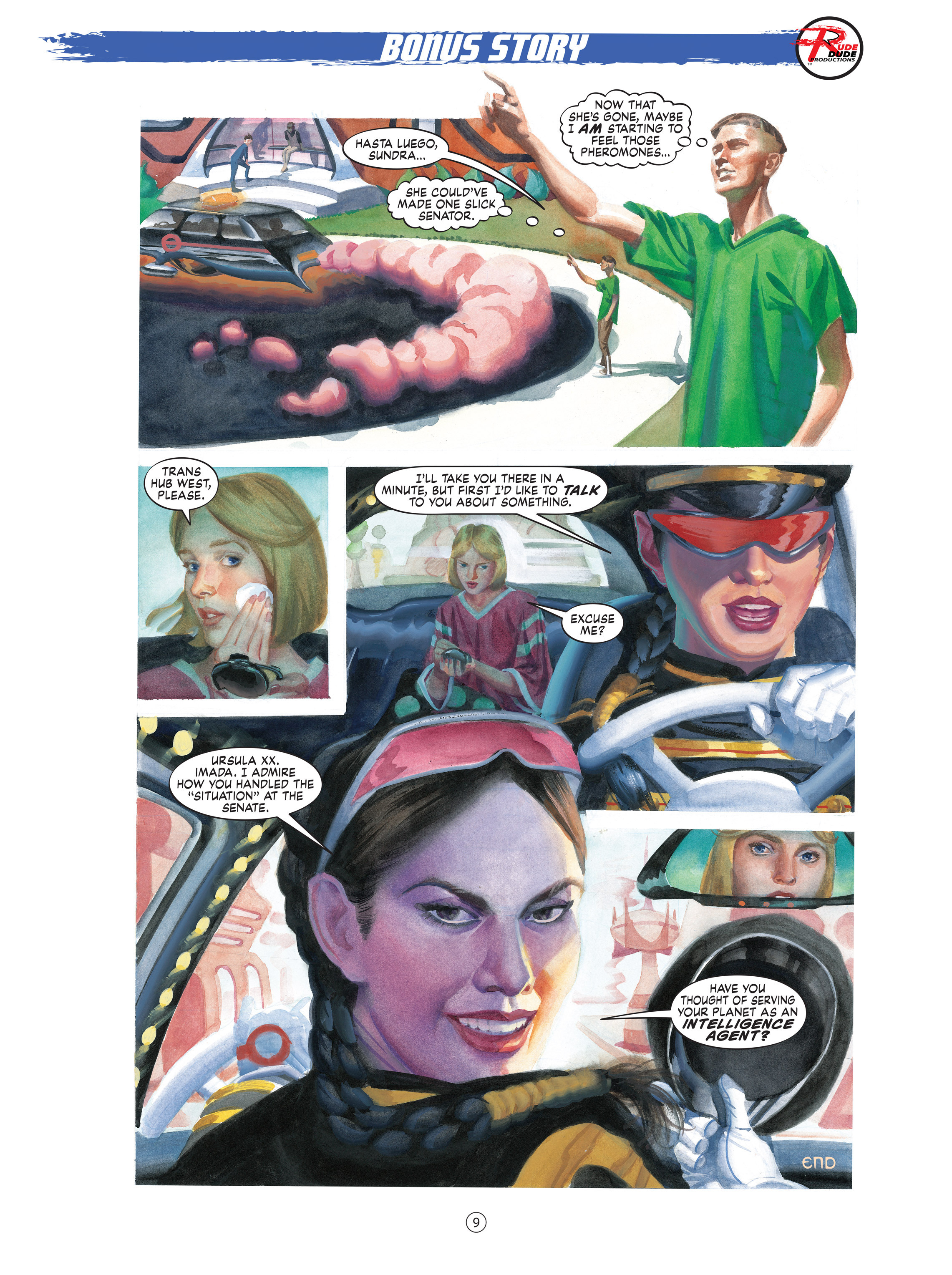 Read online Nexus: The Comic Strip comic -  Issue #5 - 9
